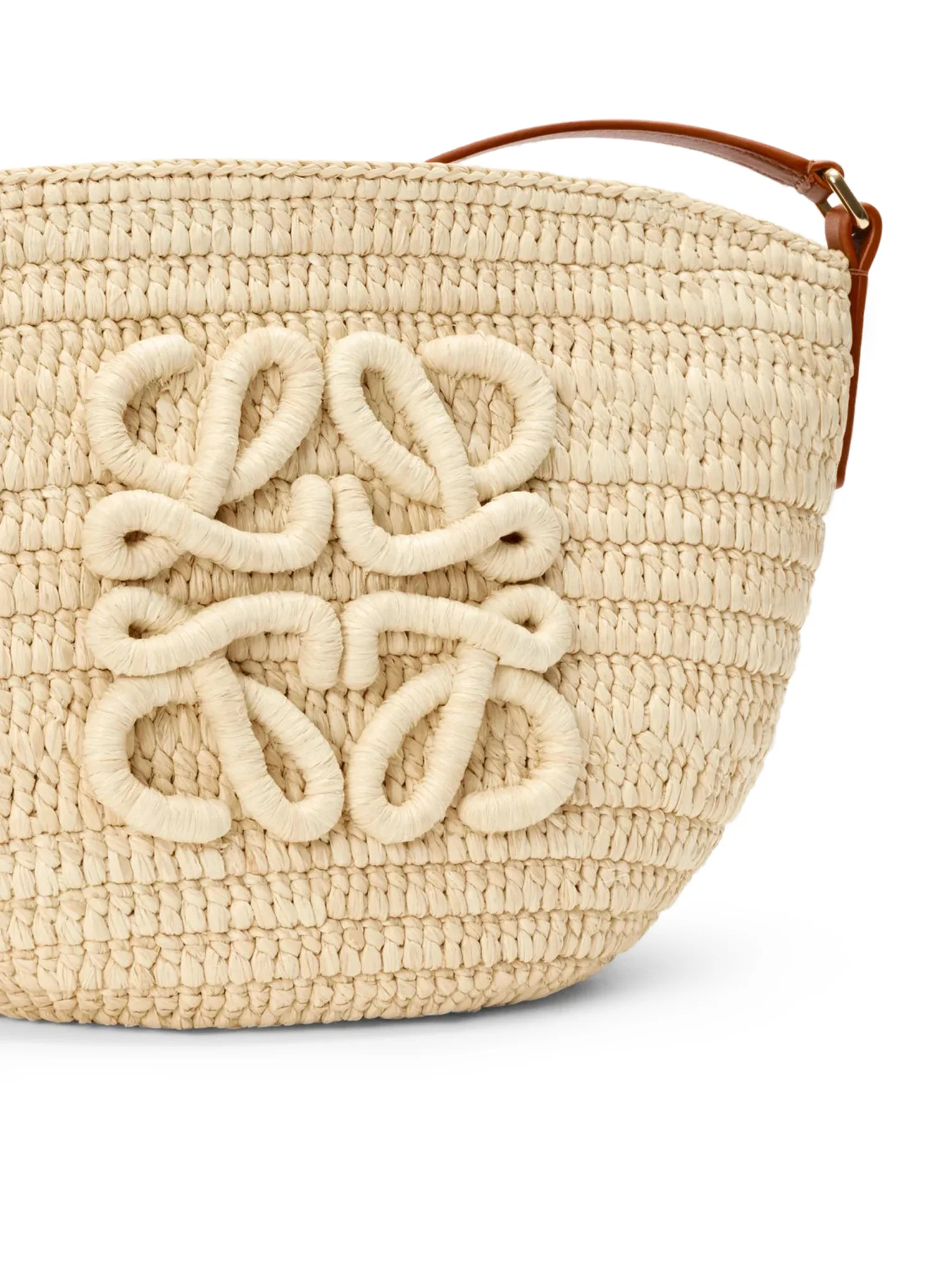 ECLIPSE CLUTCH IN RAFFIA AND CALFSKIN - Image 5