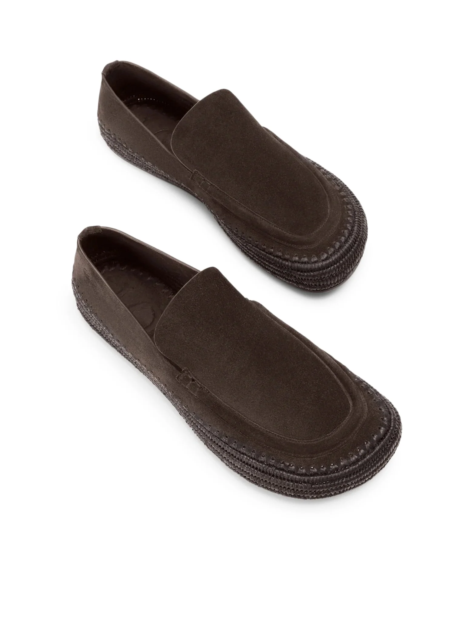 RIO SUEDE AND RAFFIA LOAFERS - Image 4
