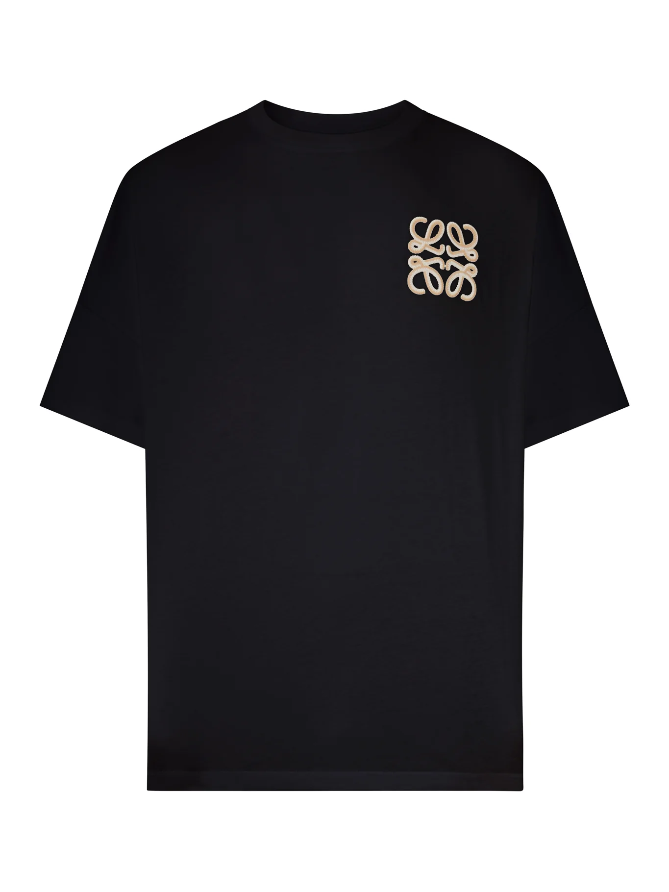 T-SHIRT WITH ANAGRAM EMBROIDERY