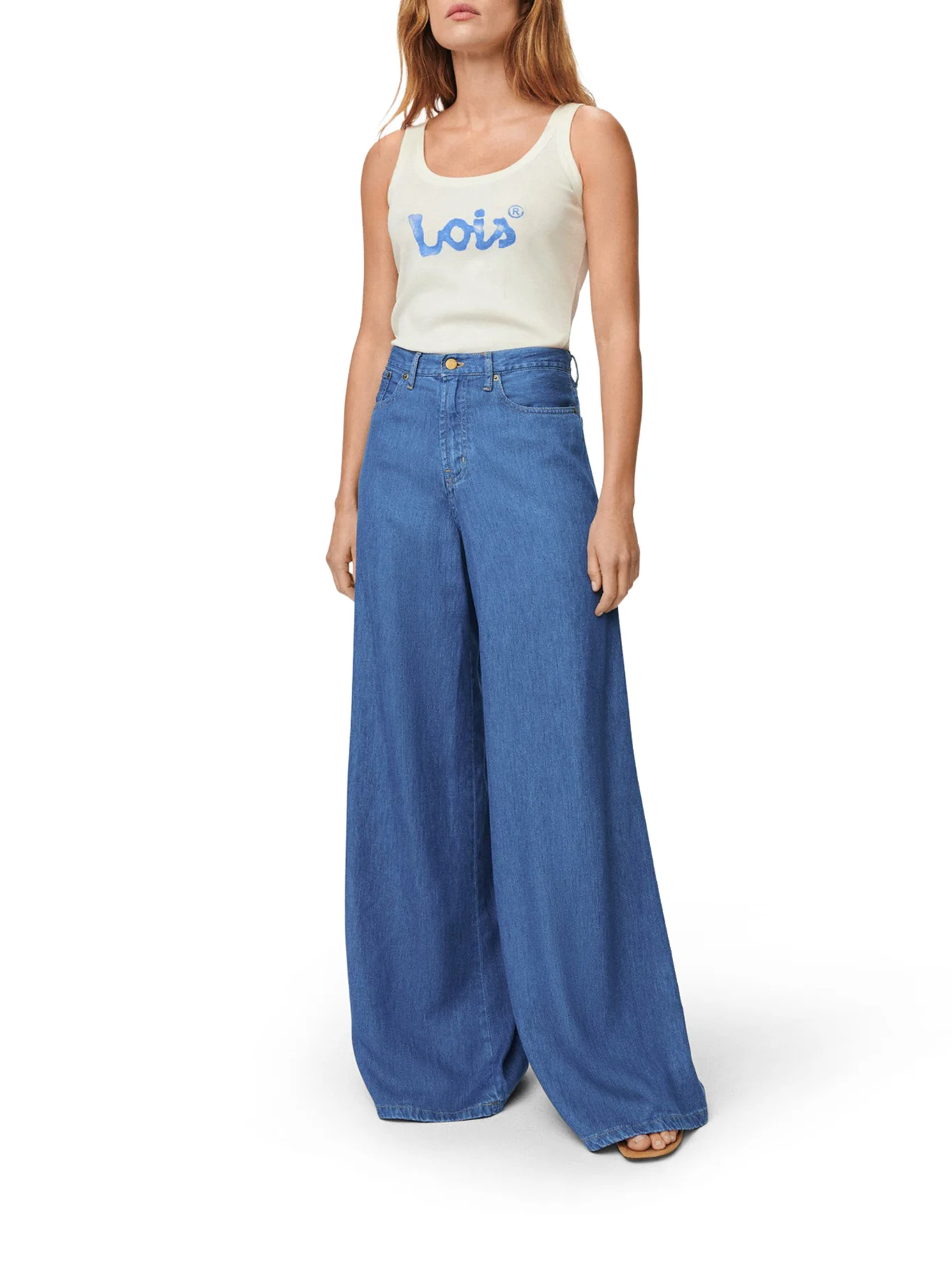 MARLENE JEANS IN LIGHTWEIGHT COTTON DENIM - Image 2