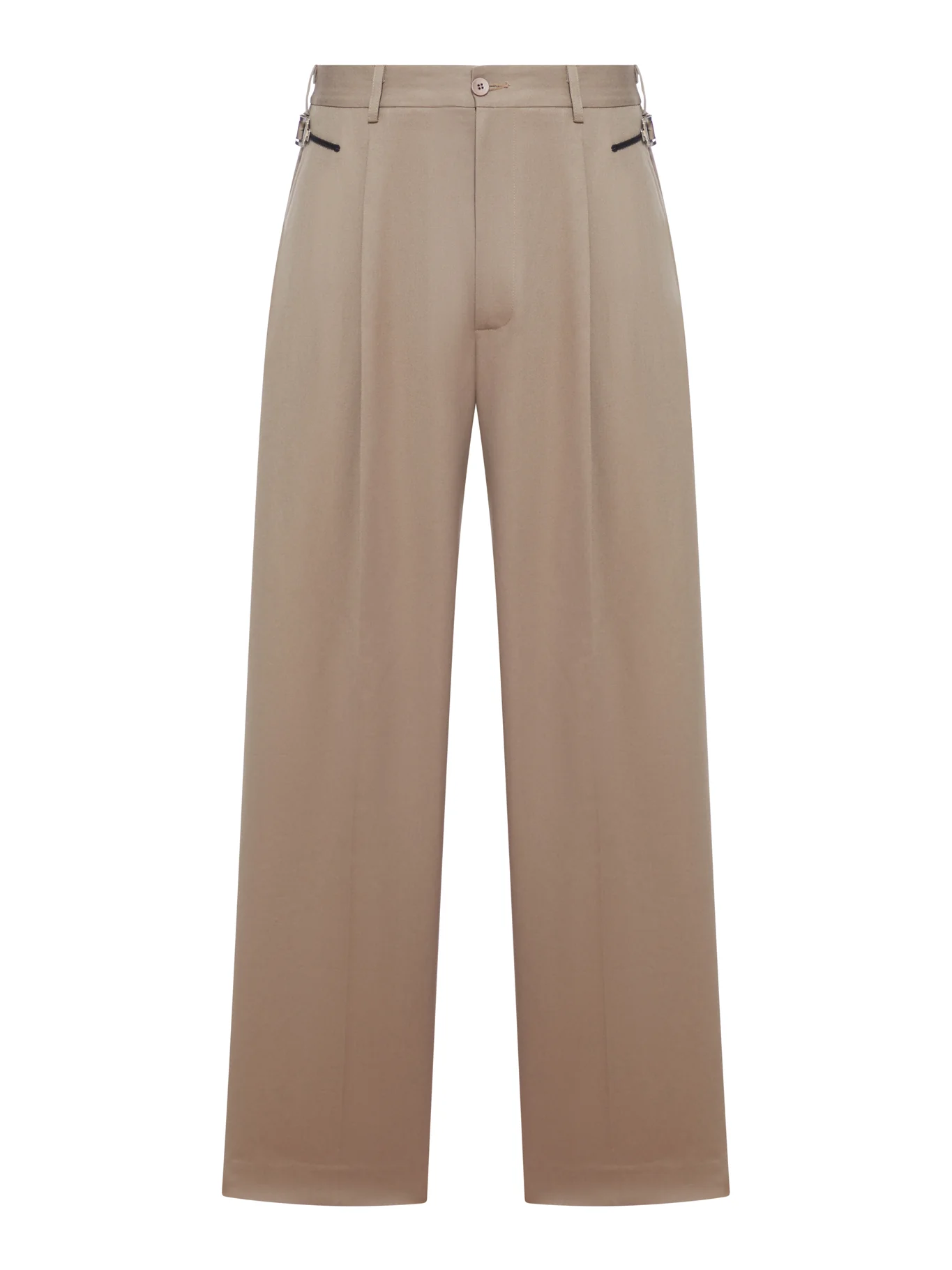 TAILORED TROUSERS WITH ADJUSTABLE WAIST