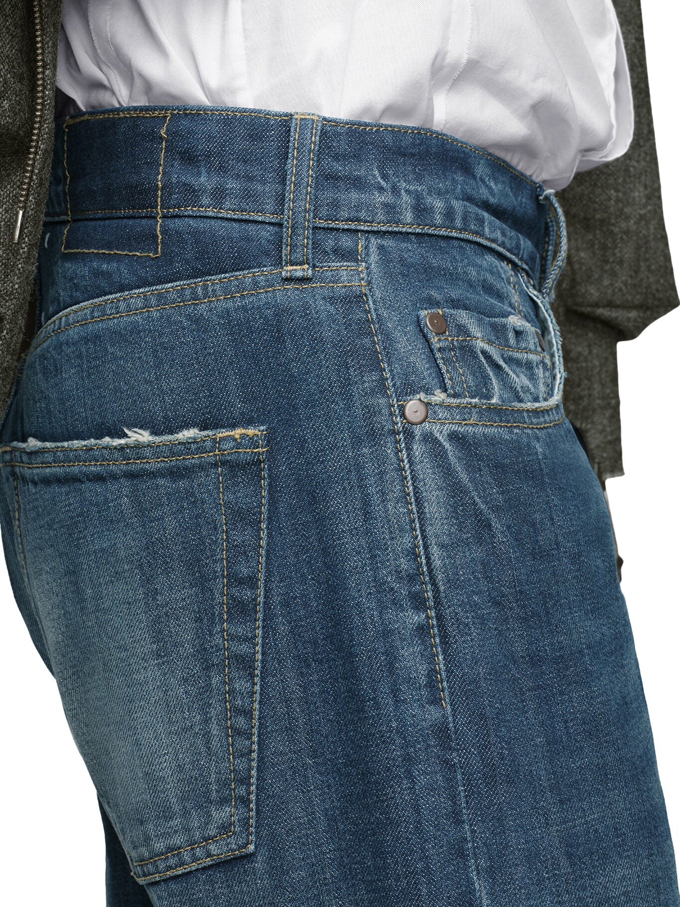 STRAIGHT LEG DENIM JEANS - Image 5