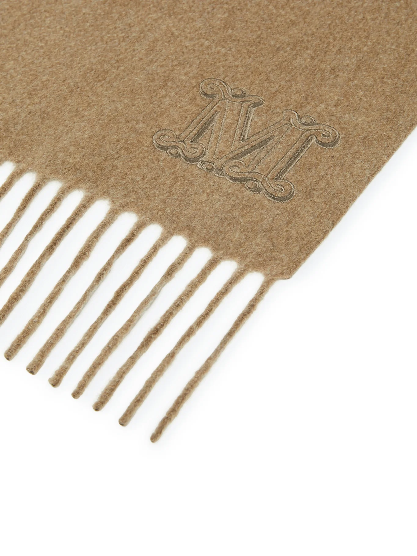 CASHMERE STOLE WITH MONOGRAM EMBROIDERY - Image 3