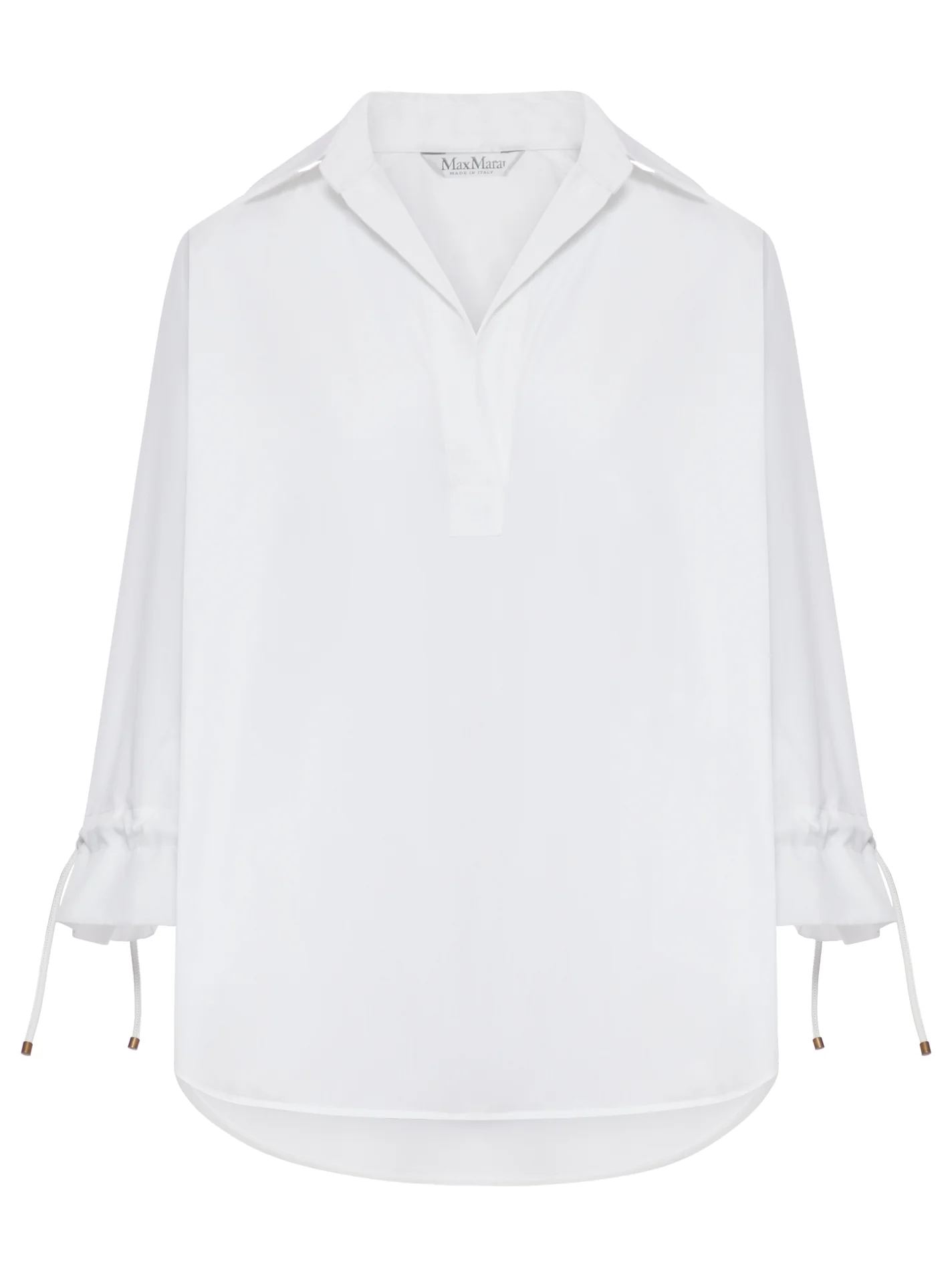 COTTON POPLIN BLOUSE