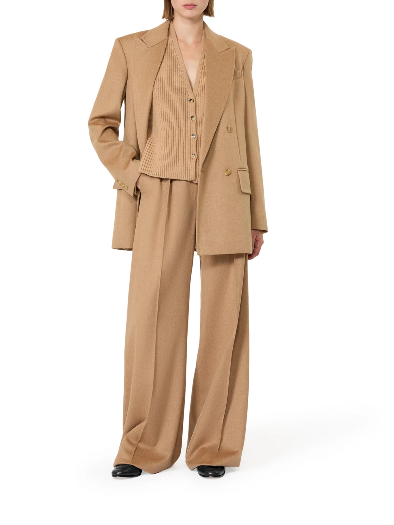 OLIMPIA JACKET IN CAMEL SABLE - Image 2