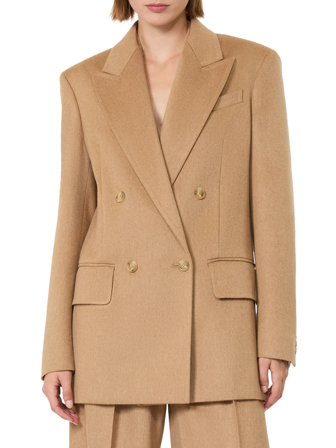 OLIMPIA JACKET IN CAMEL SABLE - Image 3