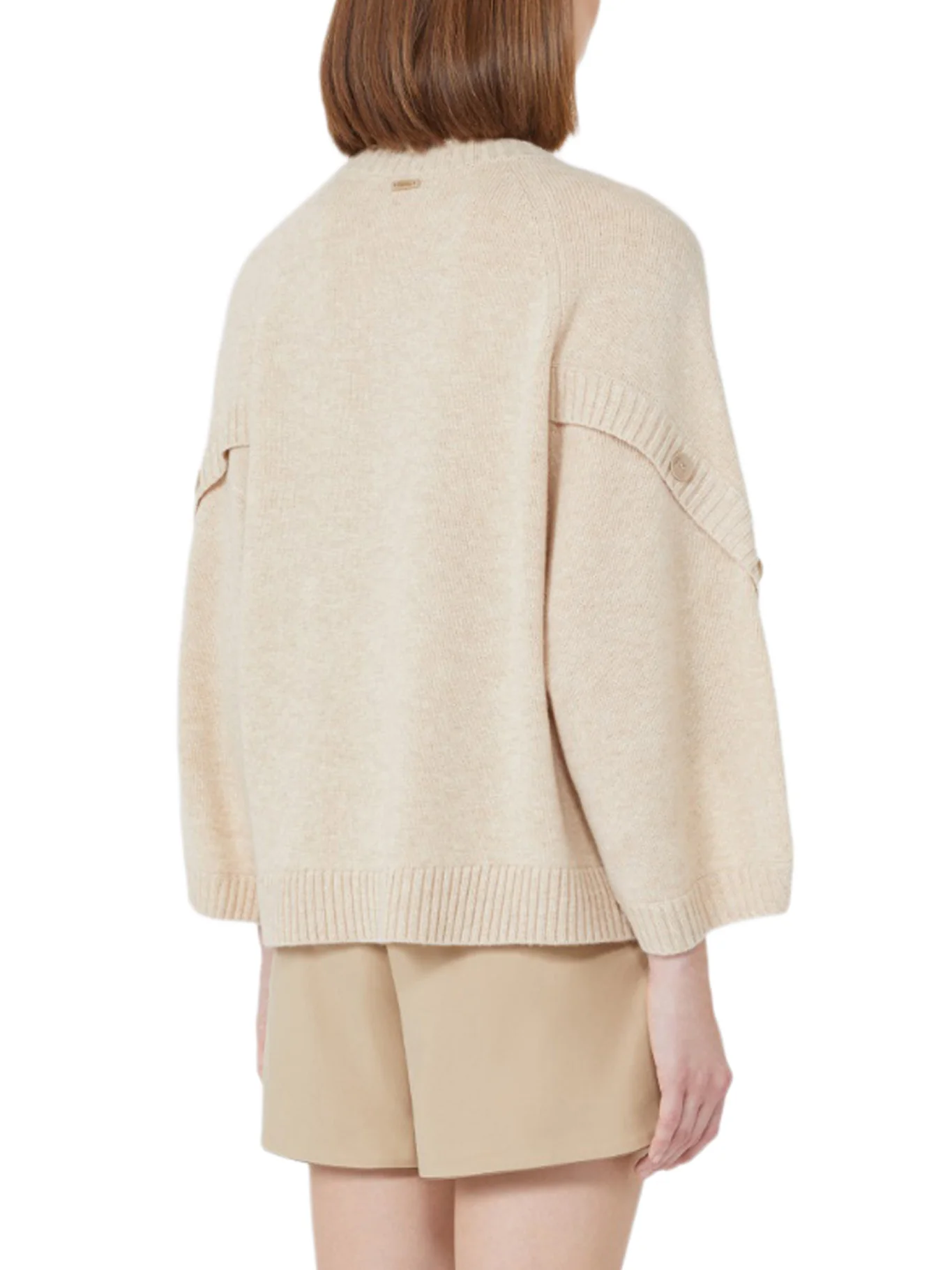 OVERSIZED WOOL AND CASHMERE SWEATER - Image 4