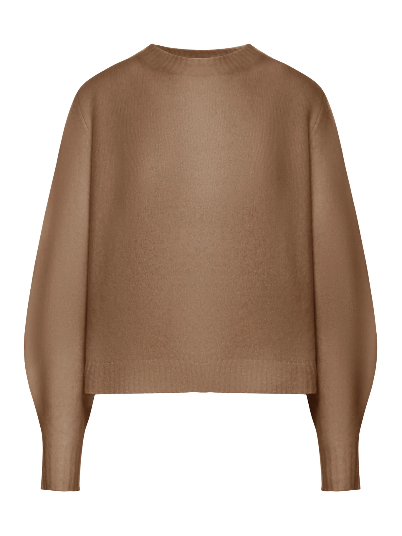 STRETCH CASHMERE YARN SWEATER