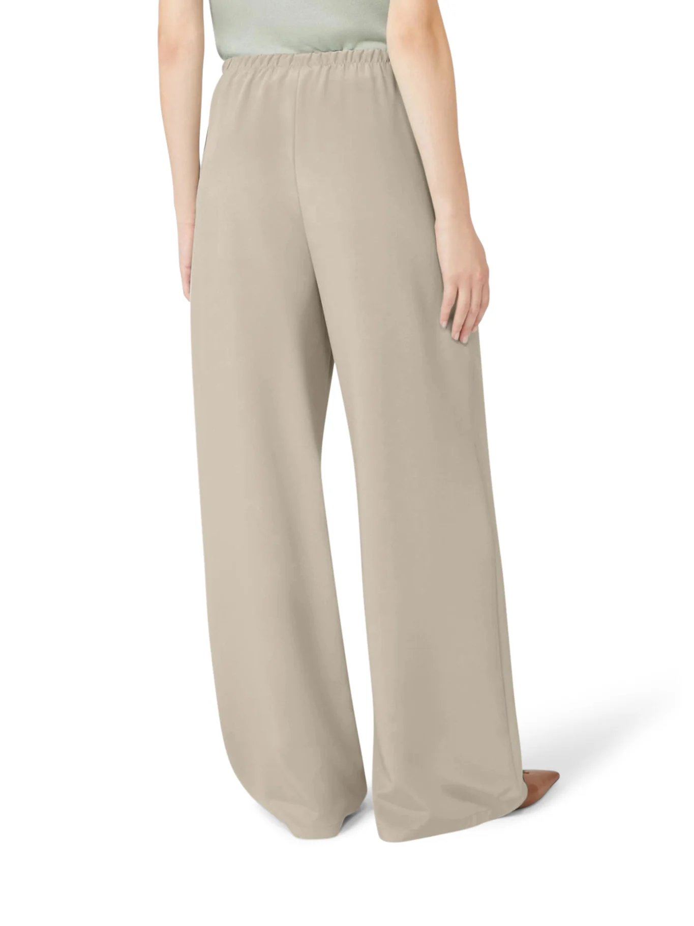 MAGA PANTS IN SILK CRĂPE DE CHINE - Image 3