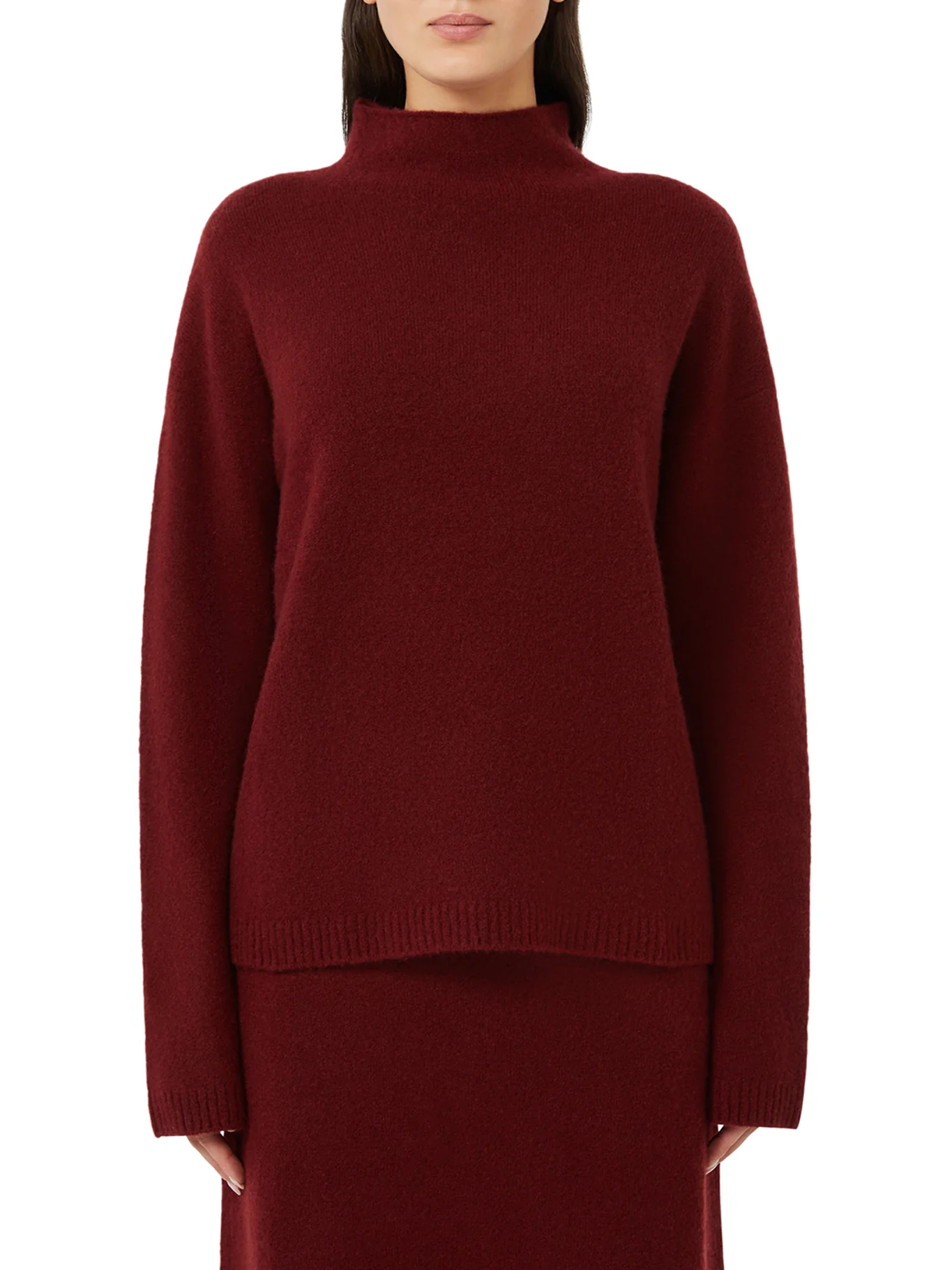 BOXY SWEATER IN STRETCH CASHMERE YARN - Image 3