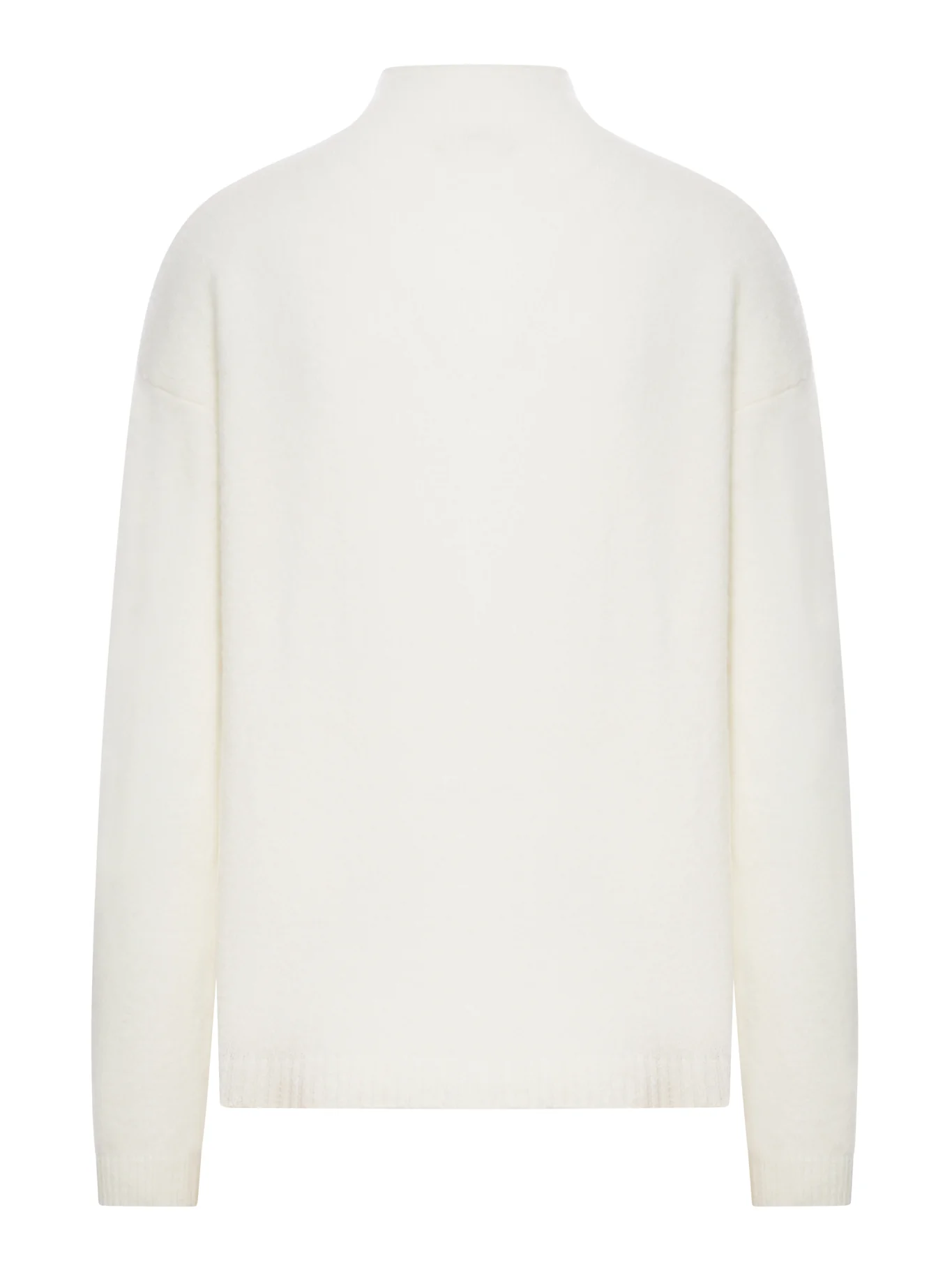 BOXY SWEATER IN STRETCH CASHMERE YARN - Image 2