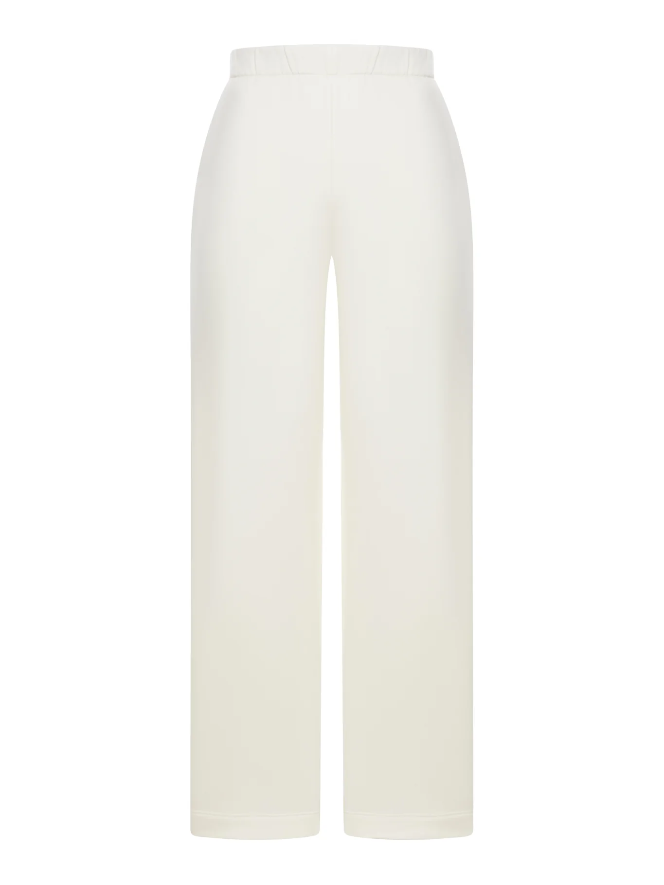 SILK AND COTTON SWEATPANTS