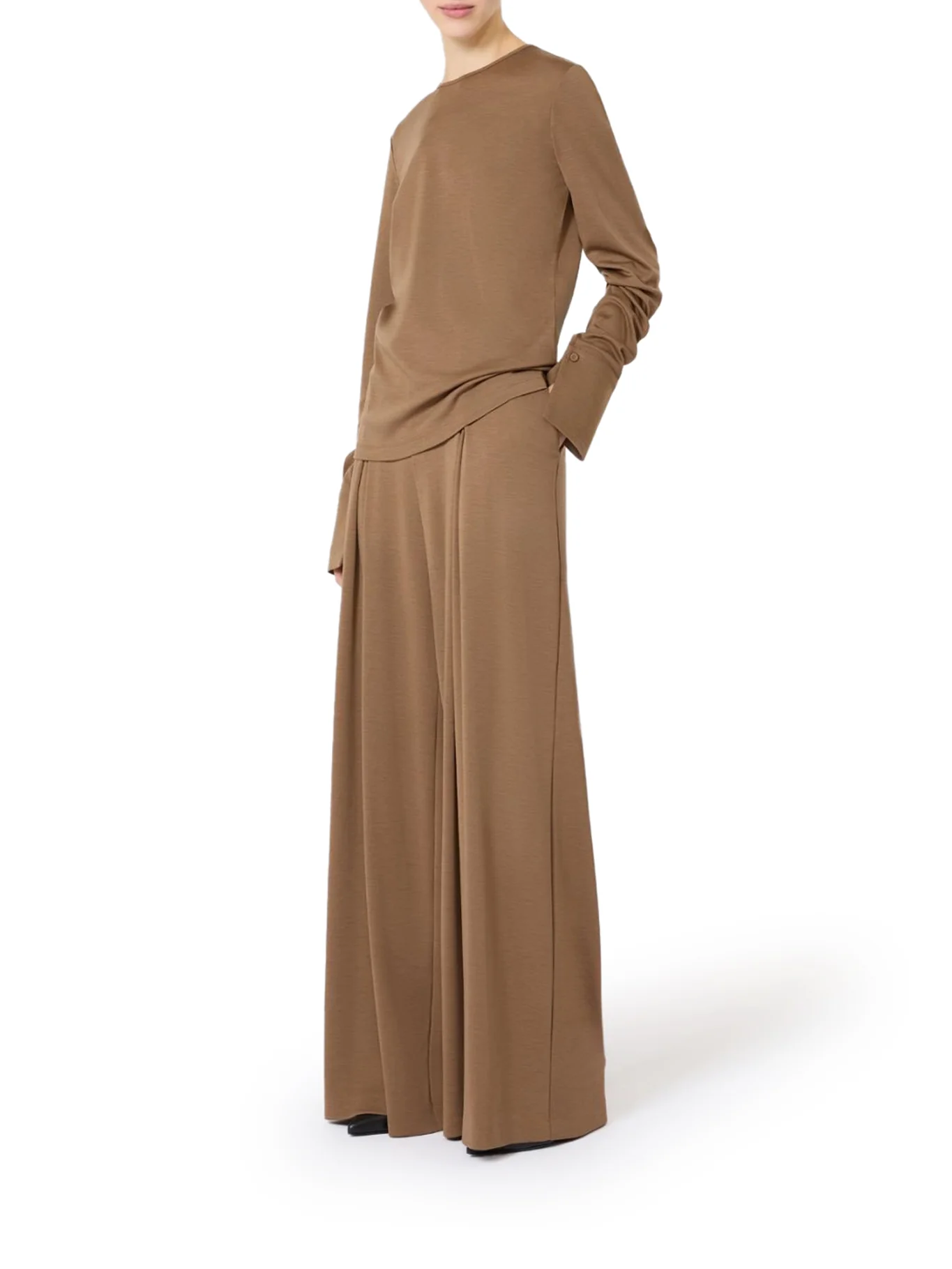 WOOL JERSEY TROUSERS - Image 2