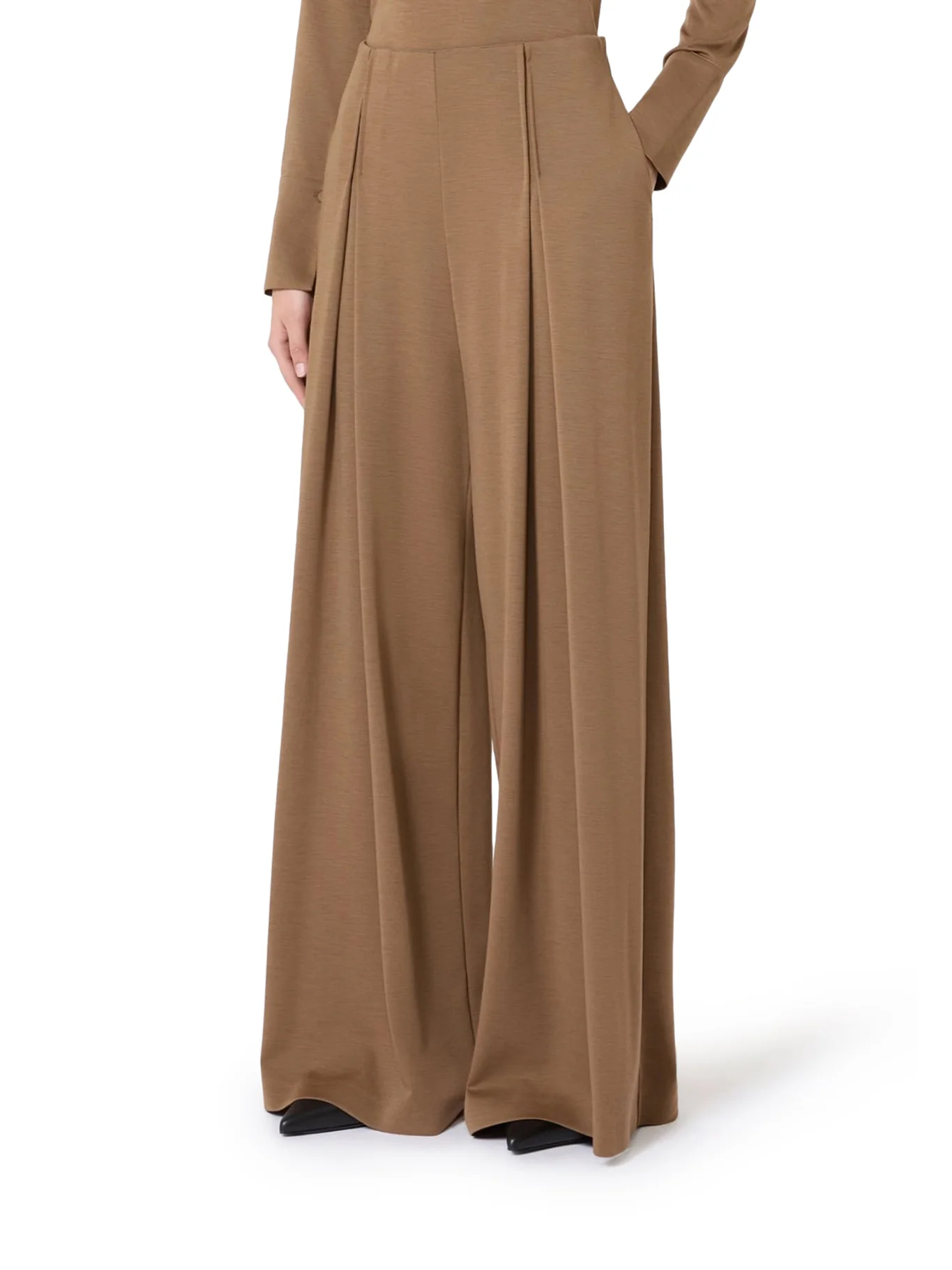 WOOL JERSEY TROUSERS - Image 3