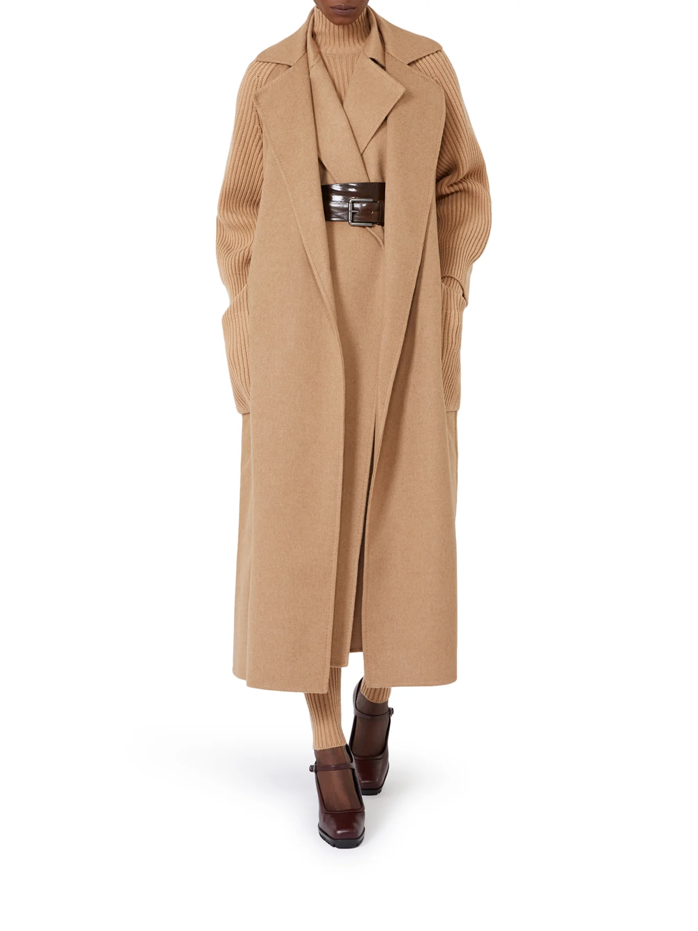 RIBBED WOOL AND CASHMERE TURTLENECK - Image 2