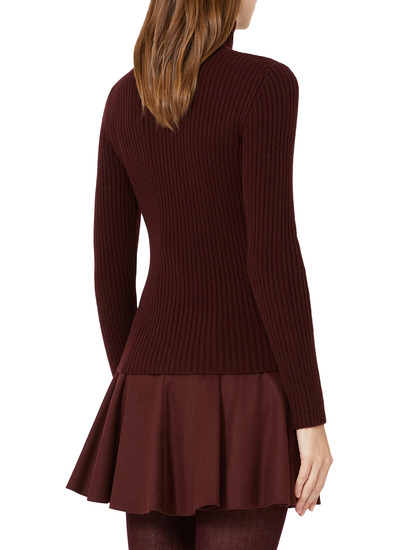 RIBBED WOOL AND CASHMERE TURTLENECK - Image 4