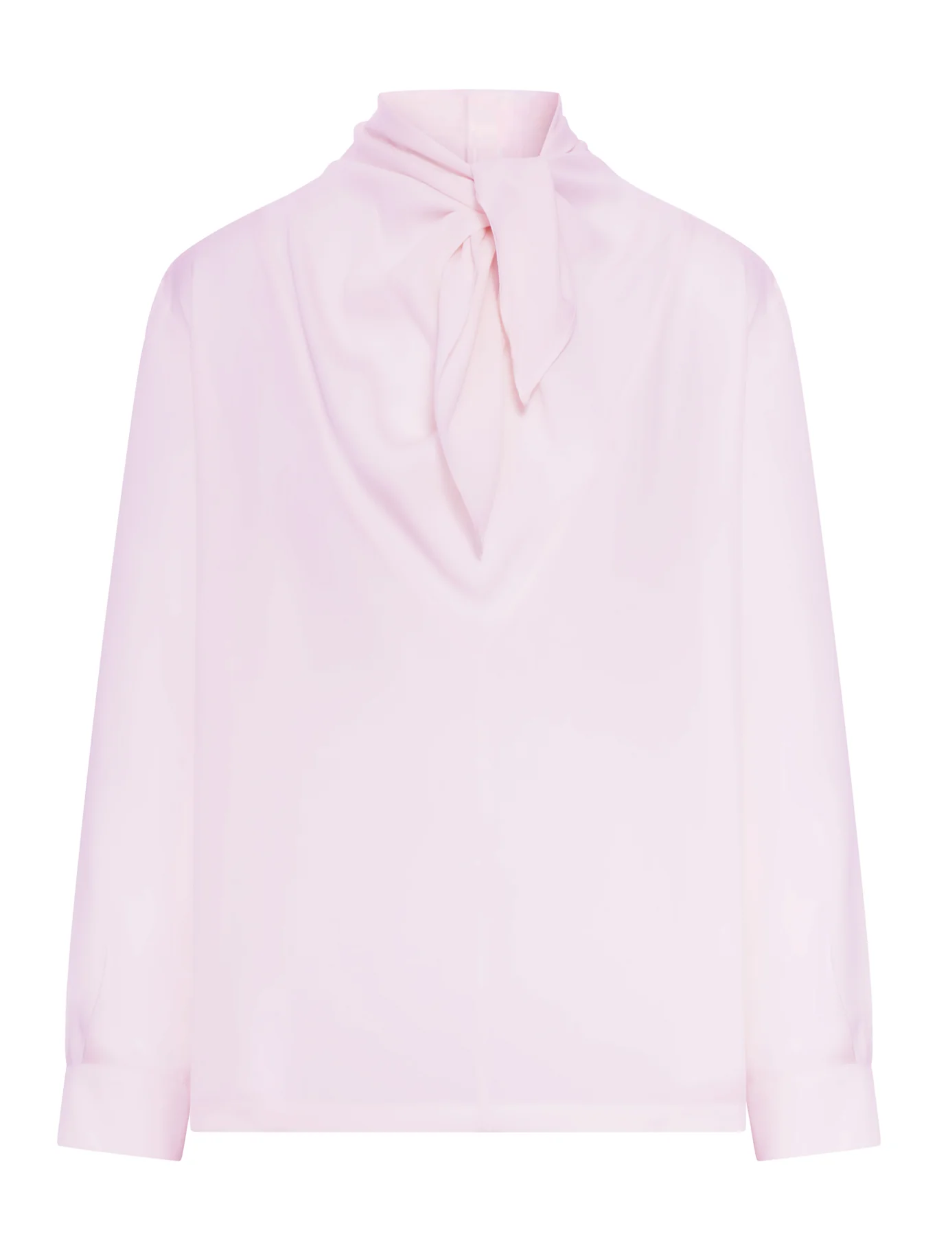 SILK CHARMEUSE BLOUSE