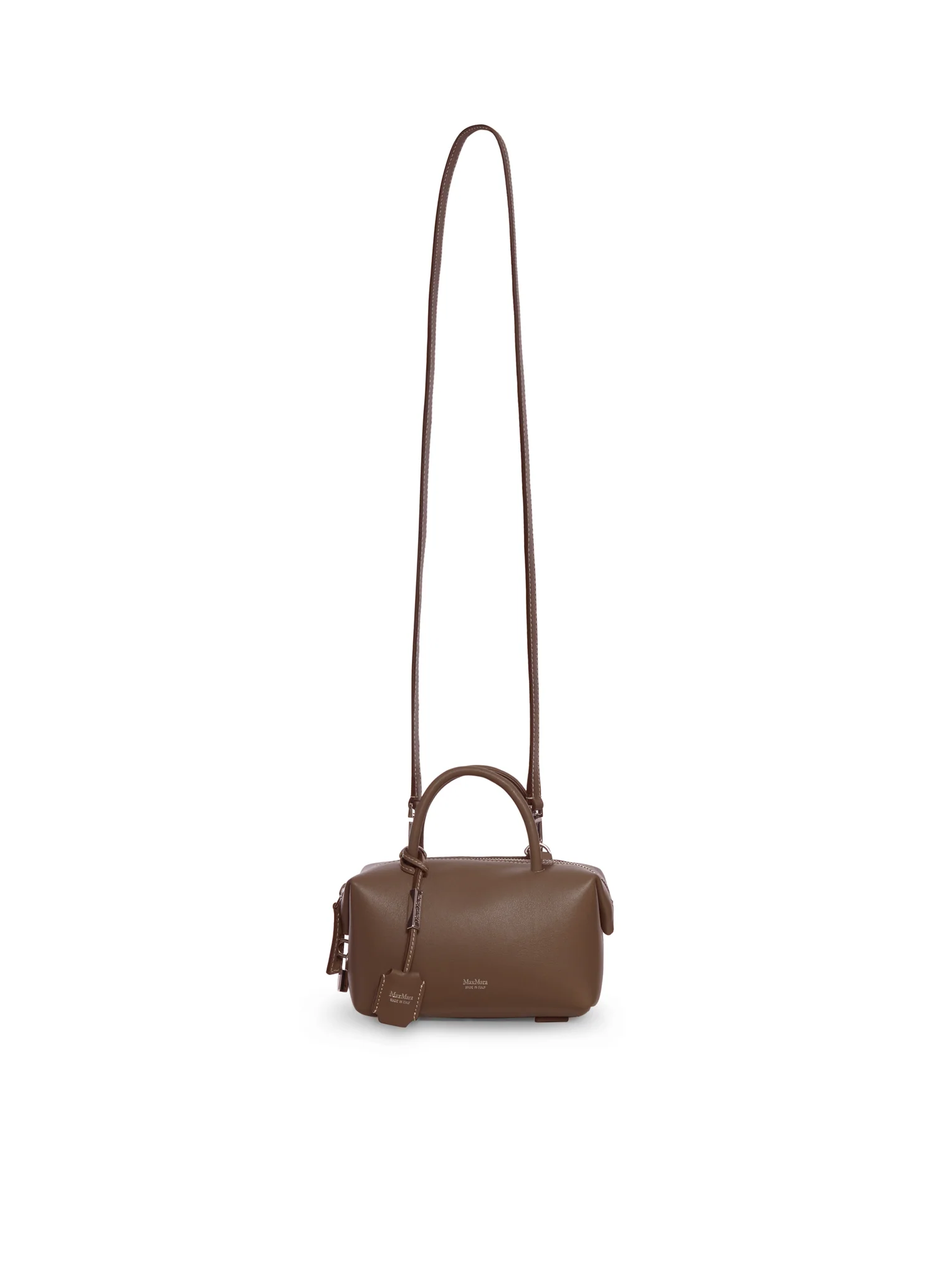 SMALL NATURAL LEATHER TOP HANDLE - Image 4