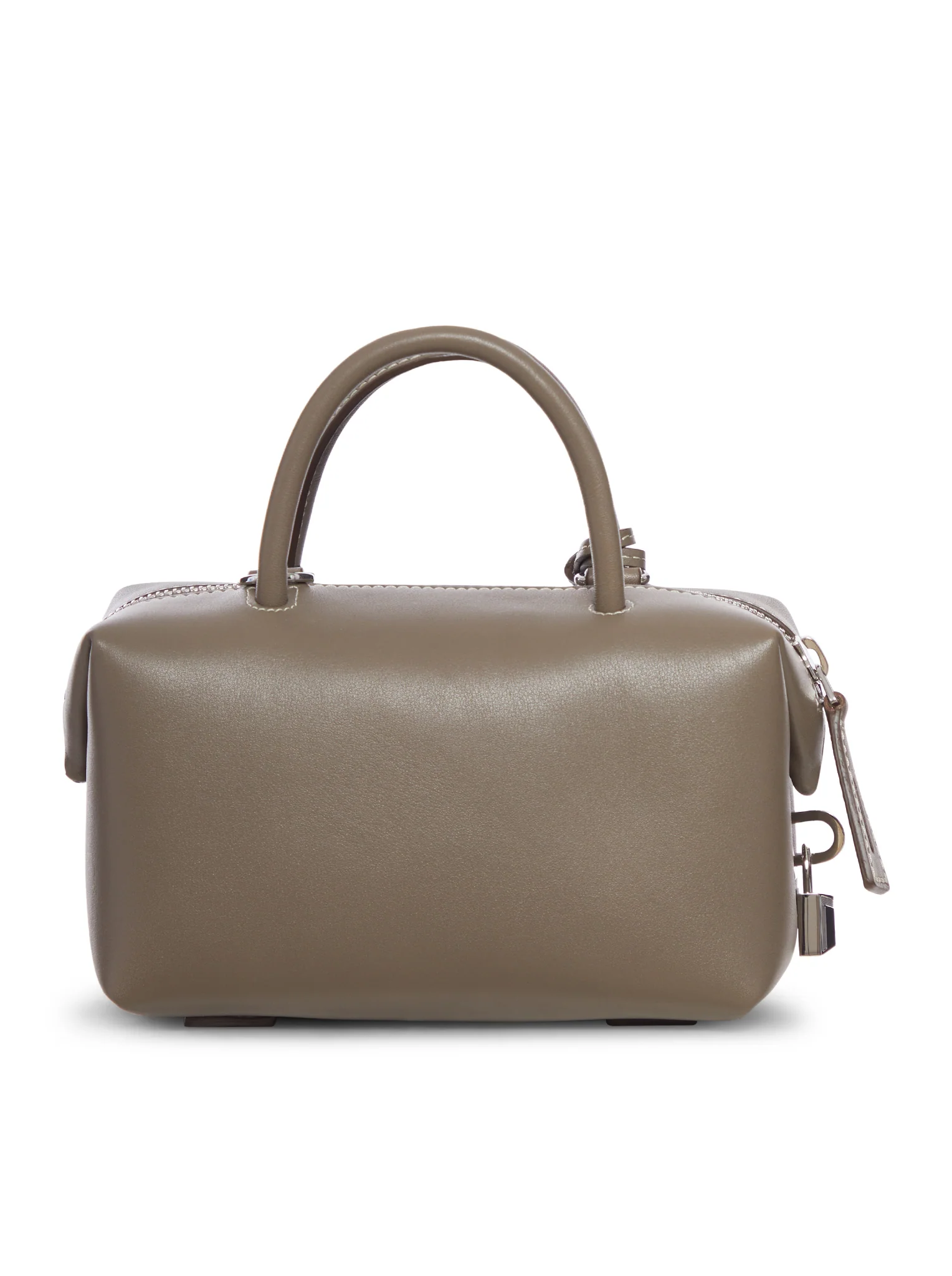 SMALL NATURAL LEATHER TOP HANDLE - Image 3