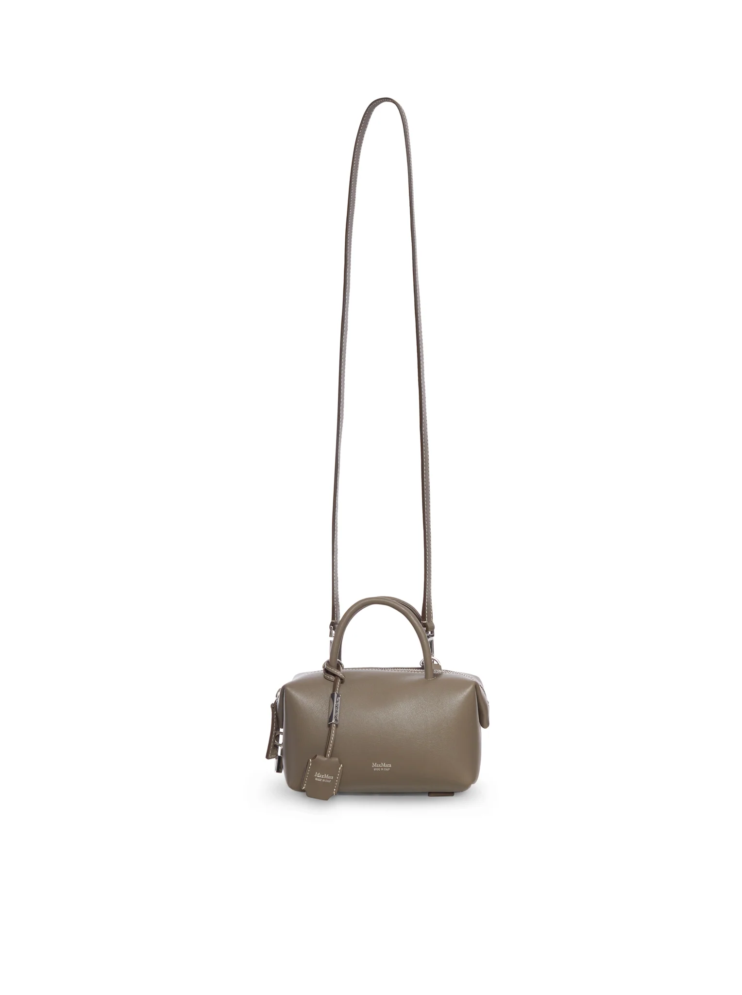 SMALL NATURAL LEATHER TOP HANDLE - Image 4