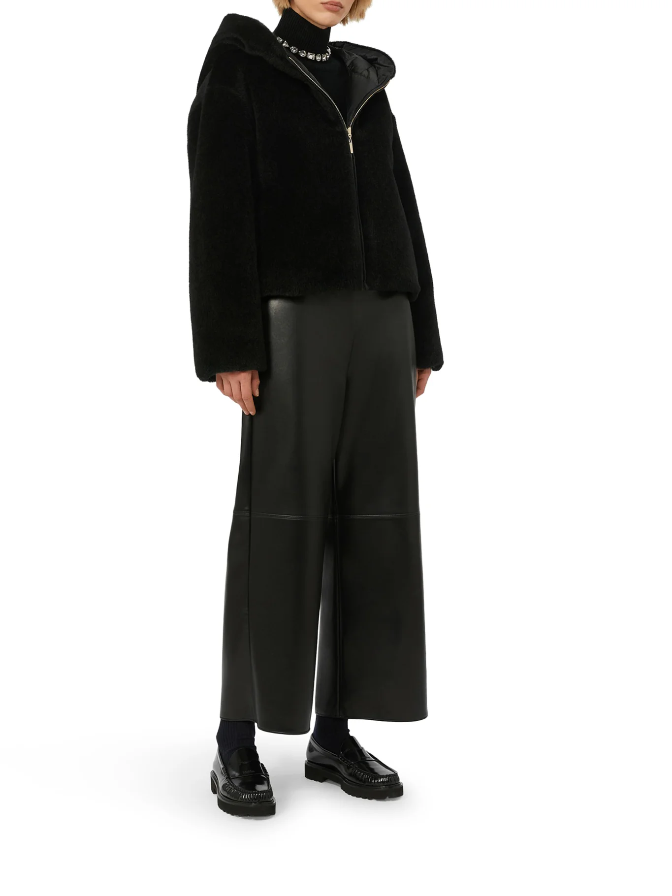 OLLY REVERSIBLE CROPPED JACKET - Image 2