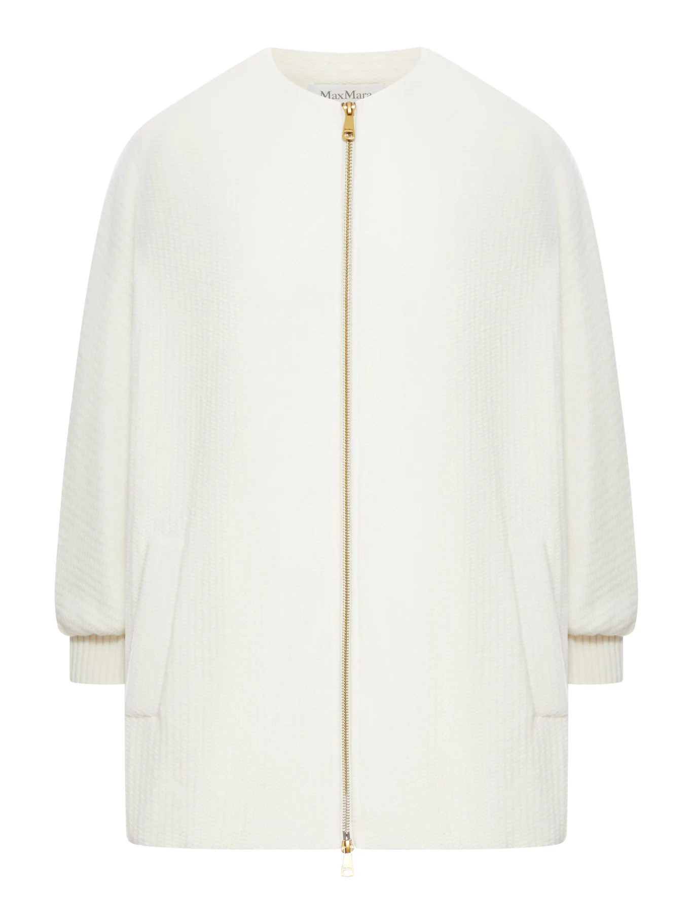 WOOL AND CASHMERE KNIT JACKET