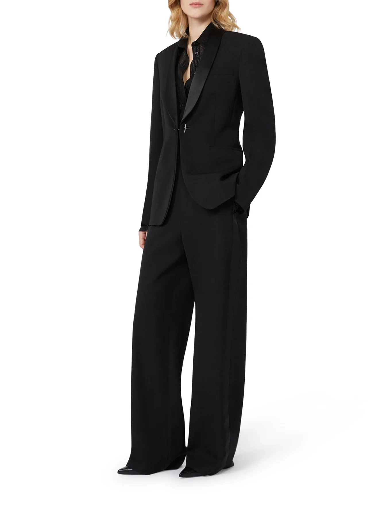 WOOL GABARDINE BLAZER - Image 2
