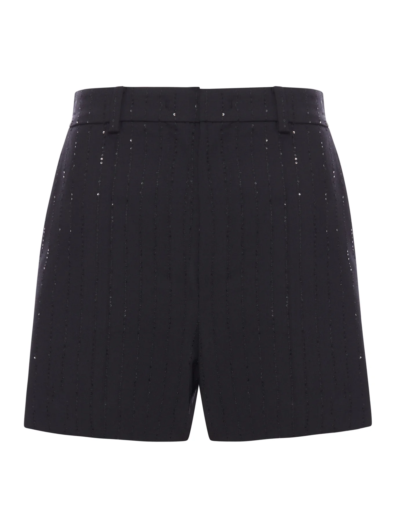 WOOL TASSEL SHORTS