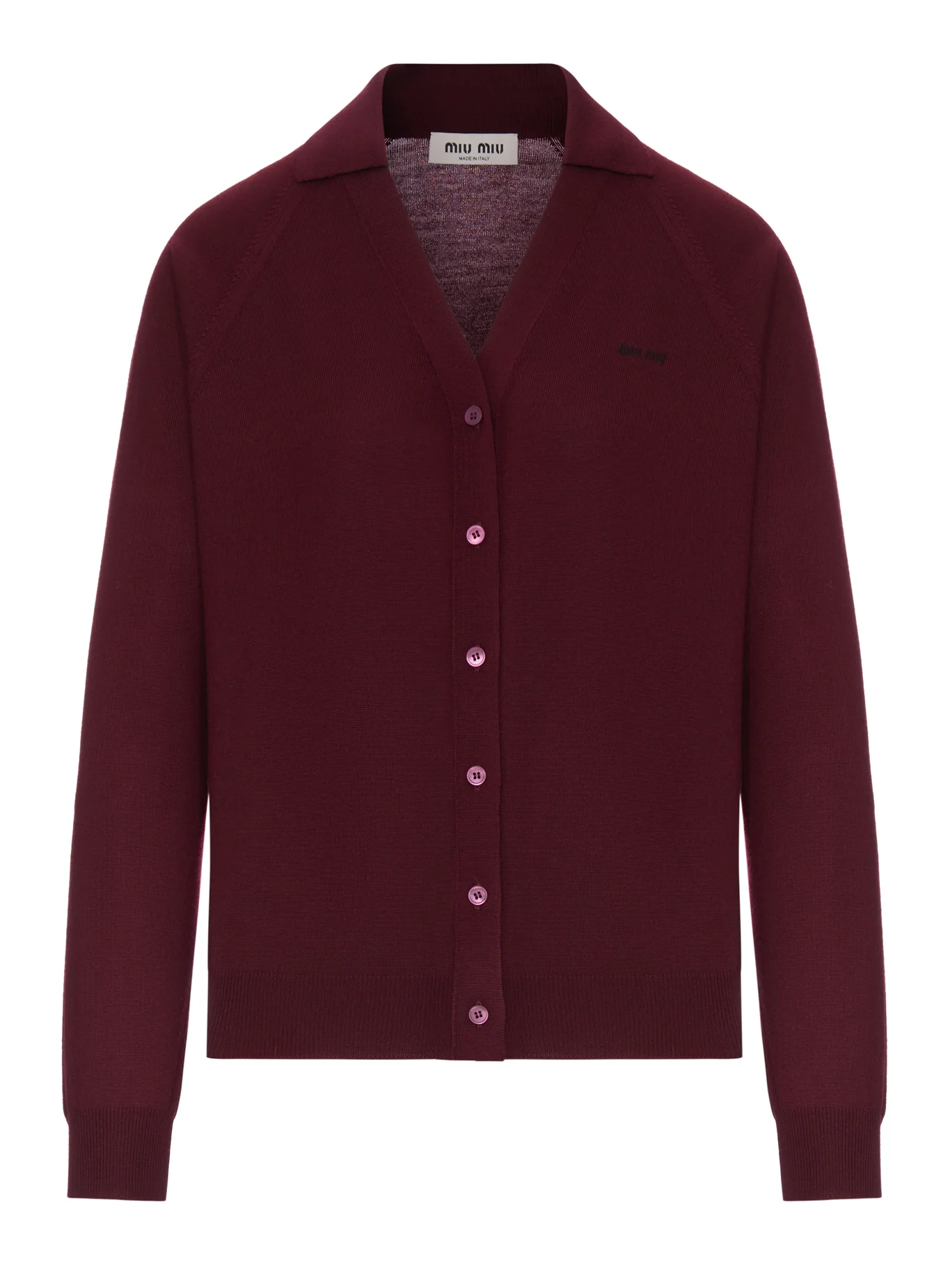 CARDIGAN IN THE FINEST WOOL YARN