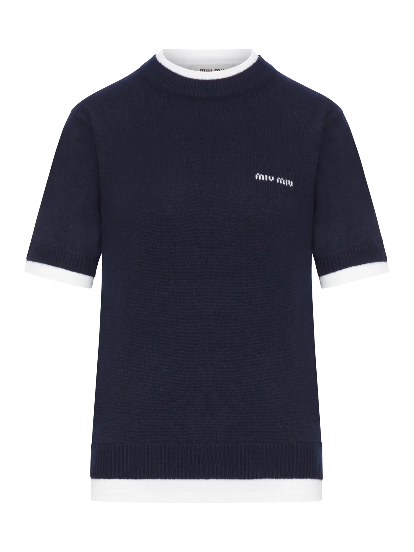 CASHMERE SHORT SLEEVE SWEATER