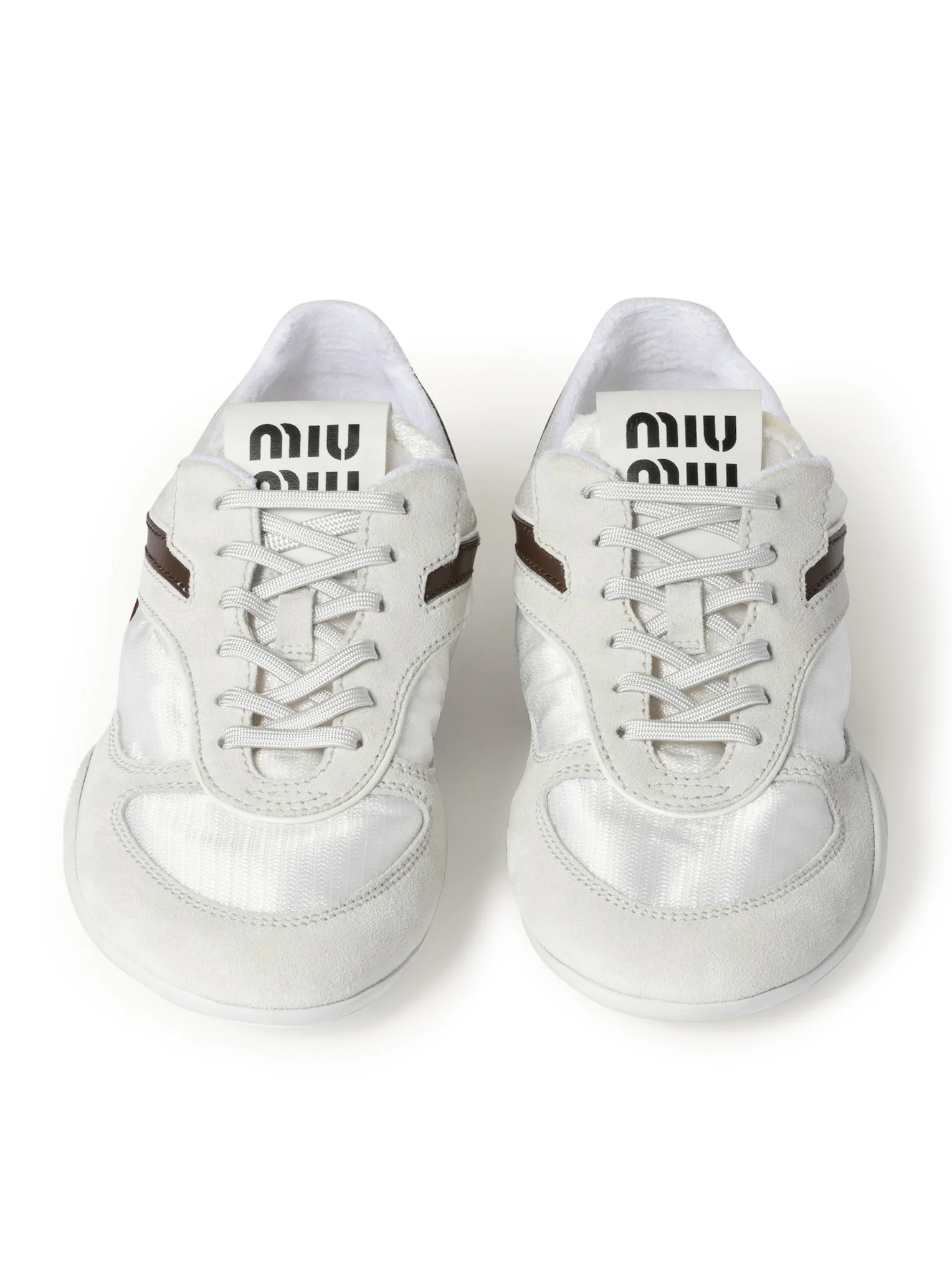 GYMNASIUM SNEAKERS IN TECHNICAL FABRIC AND SUEDE - Image 4