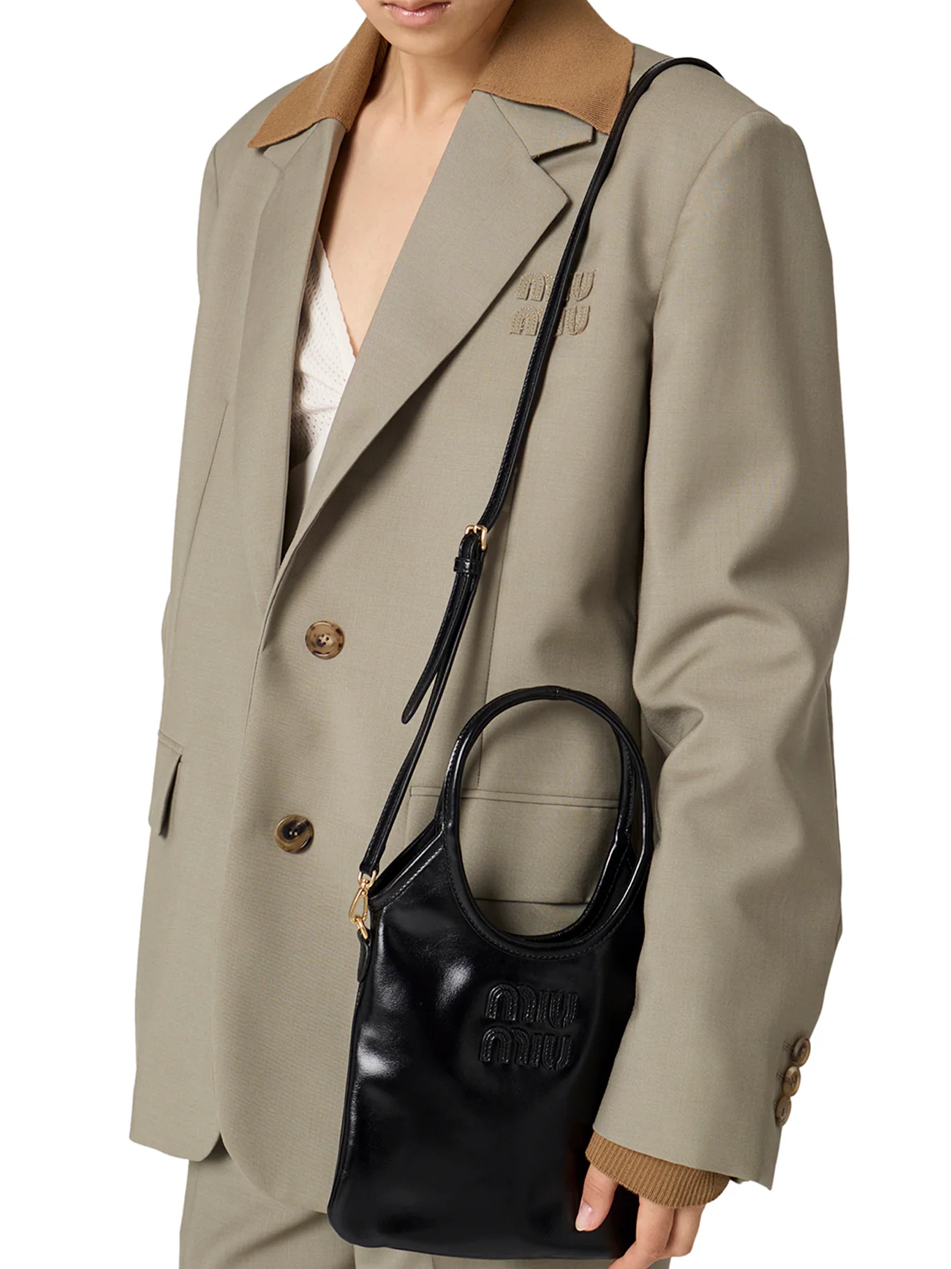 IVY LEATHER HANDBAG - Image 3