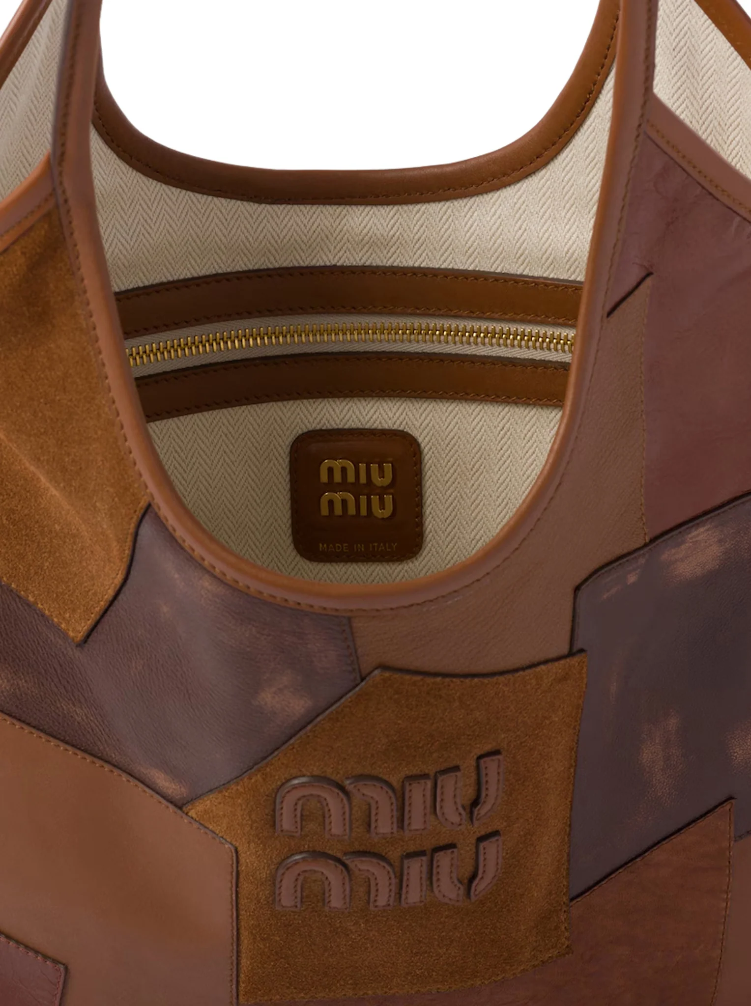 IVY PATCH LEATHER BAG - Image 6