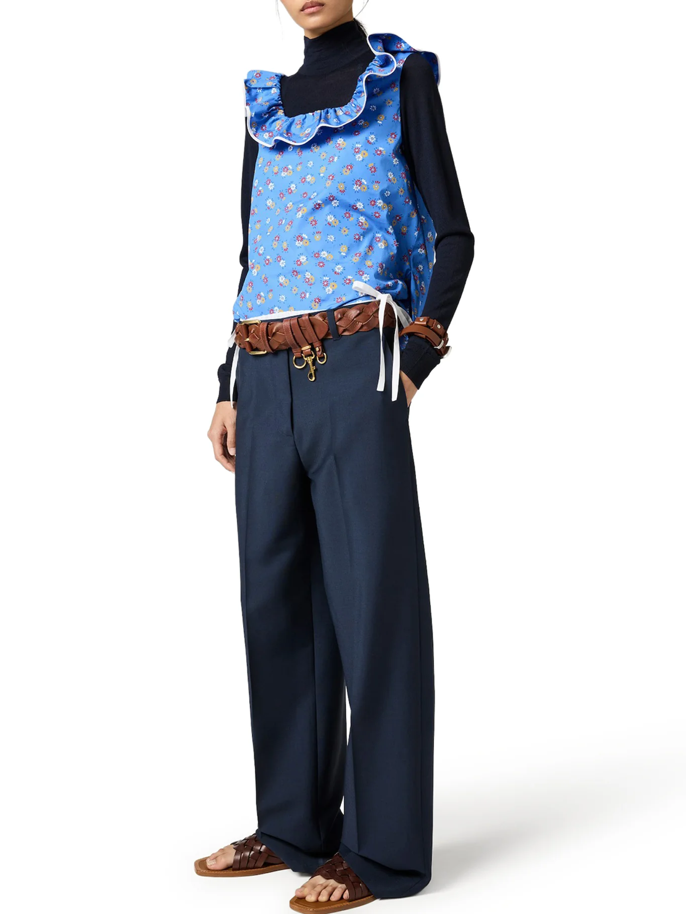 KID MOHAIR TROUSERS - Image 4