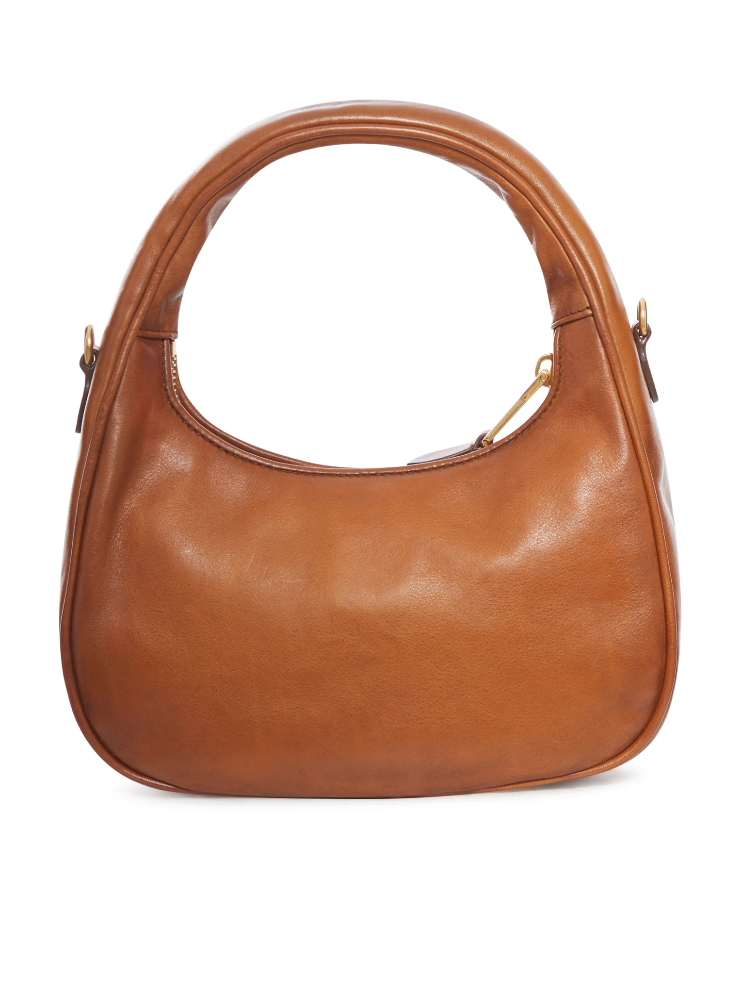 LEATHER SHOULDER BAG WITH LOGO - Image 3