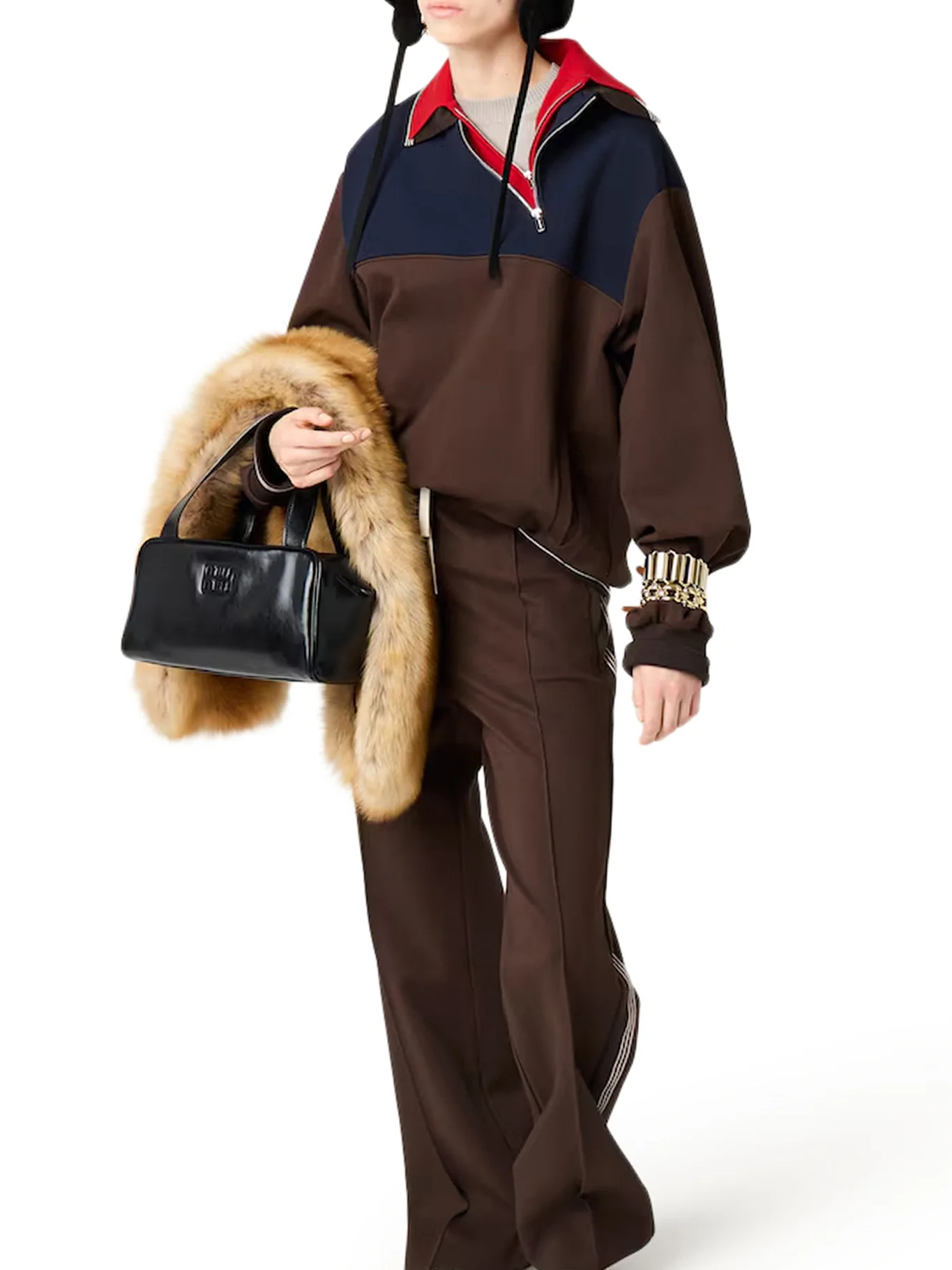 LEATHER TOP HANDLE BAG - Image 2