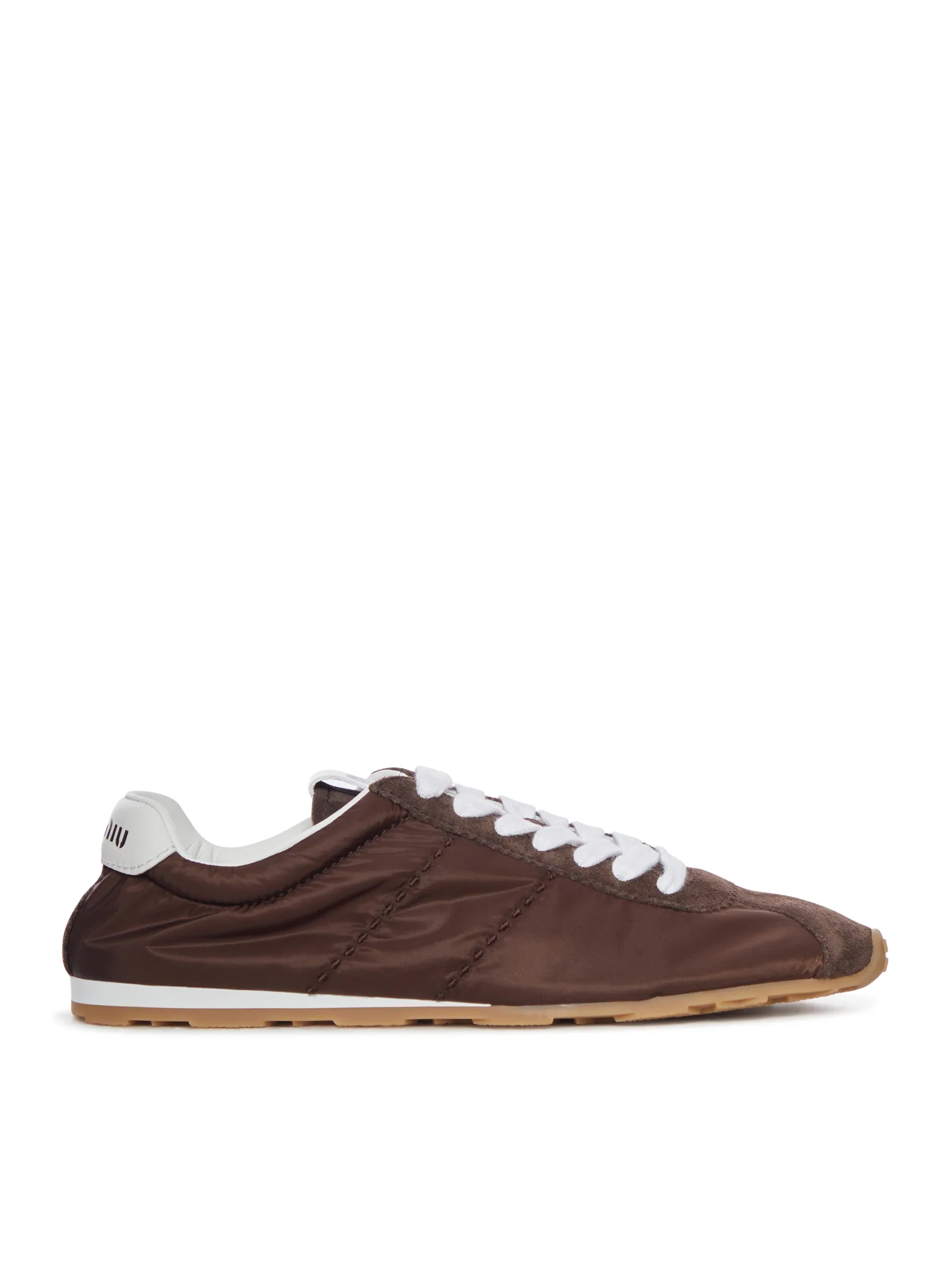 PLUME SNEAKERS IN TECHNICAL FABRIC AND SUEDE