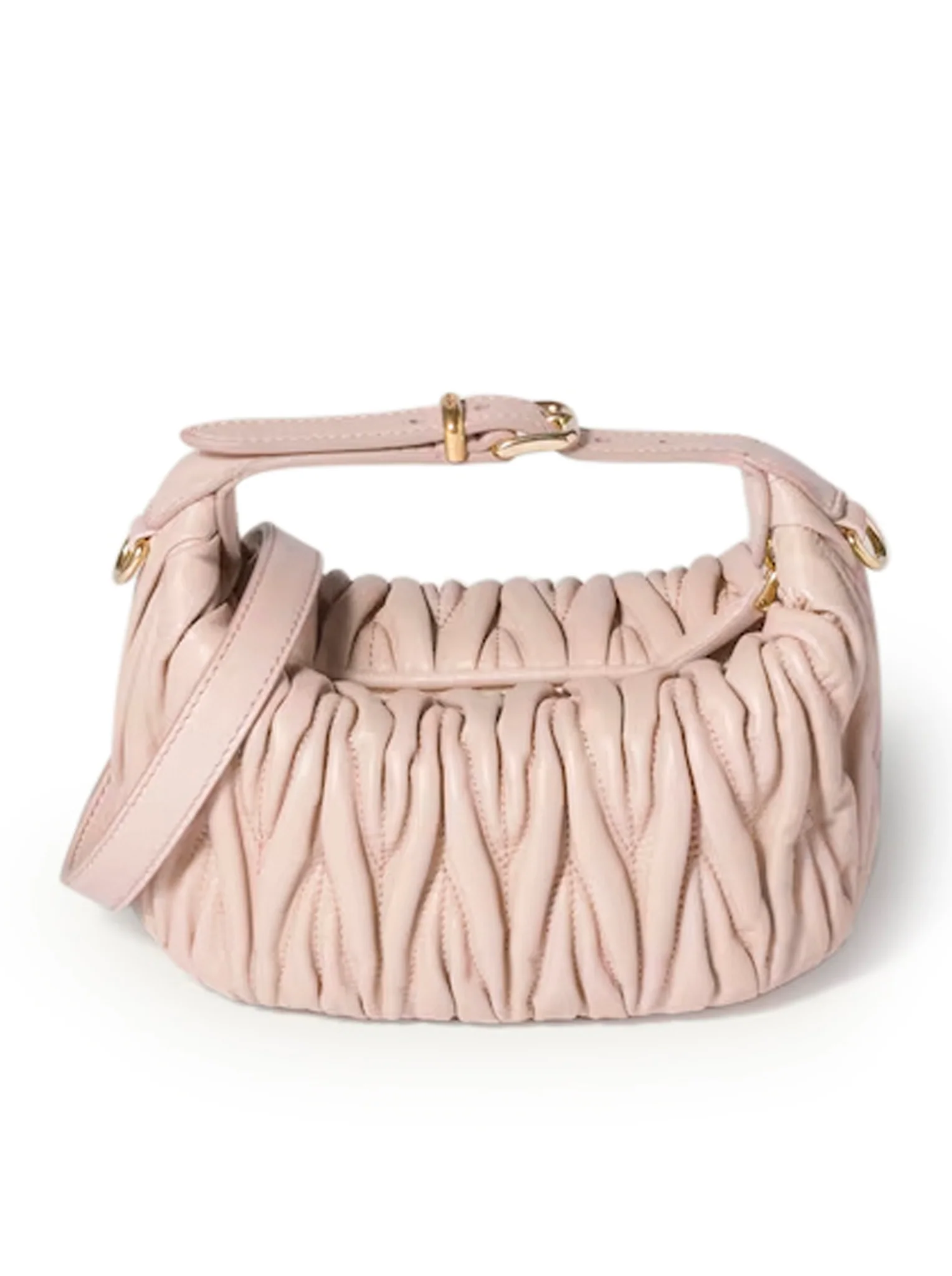 POUCH IN NAPPA MATELASSE` - Image 6