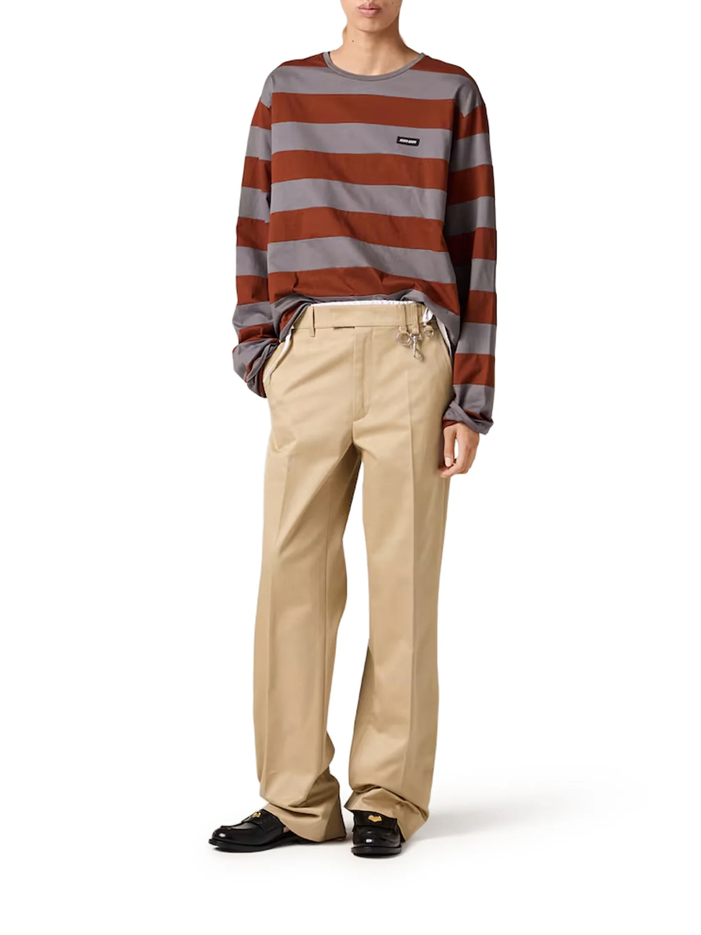 STRIPED JERSEY T-SHIRT - Image 2