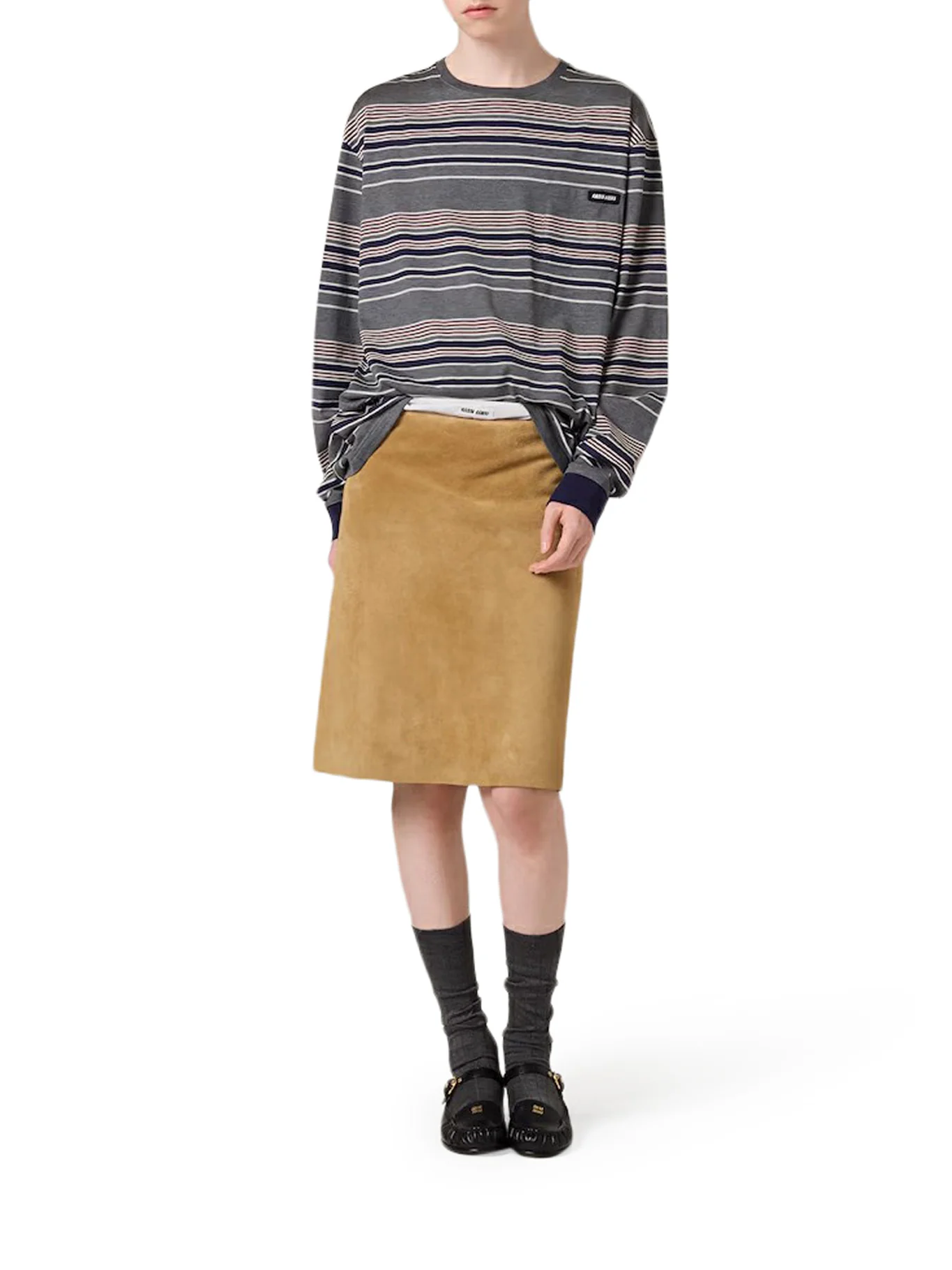 STRIPED JERSEY T-SHIRT - Image 2