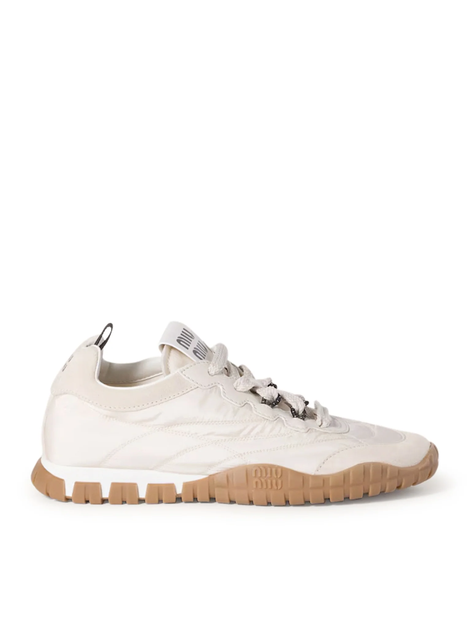 TYRE SNEAKERS IN TECHNICAL FABRIC AND SUEDE