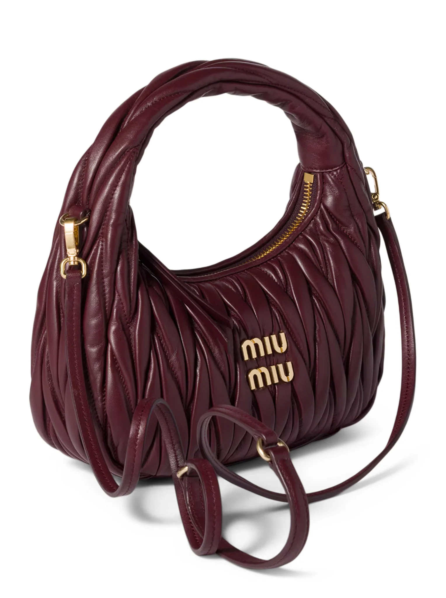 WANDER HOBO BAG IN MATELASSÉ NAPPA - Image 4