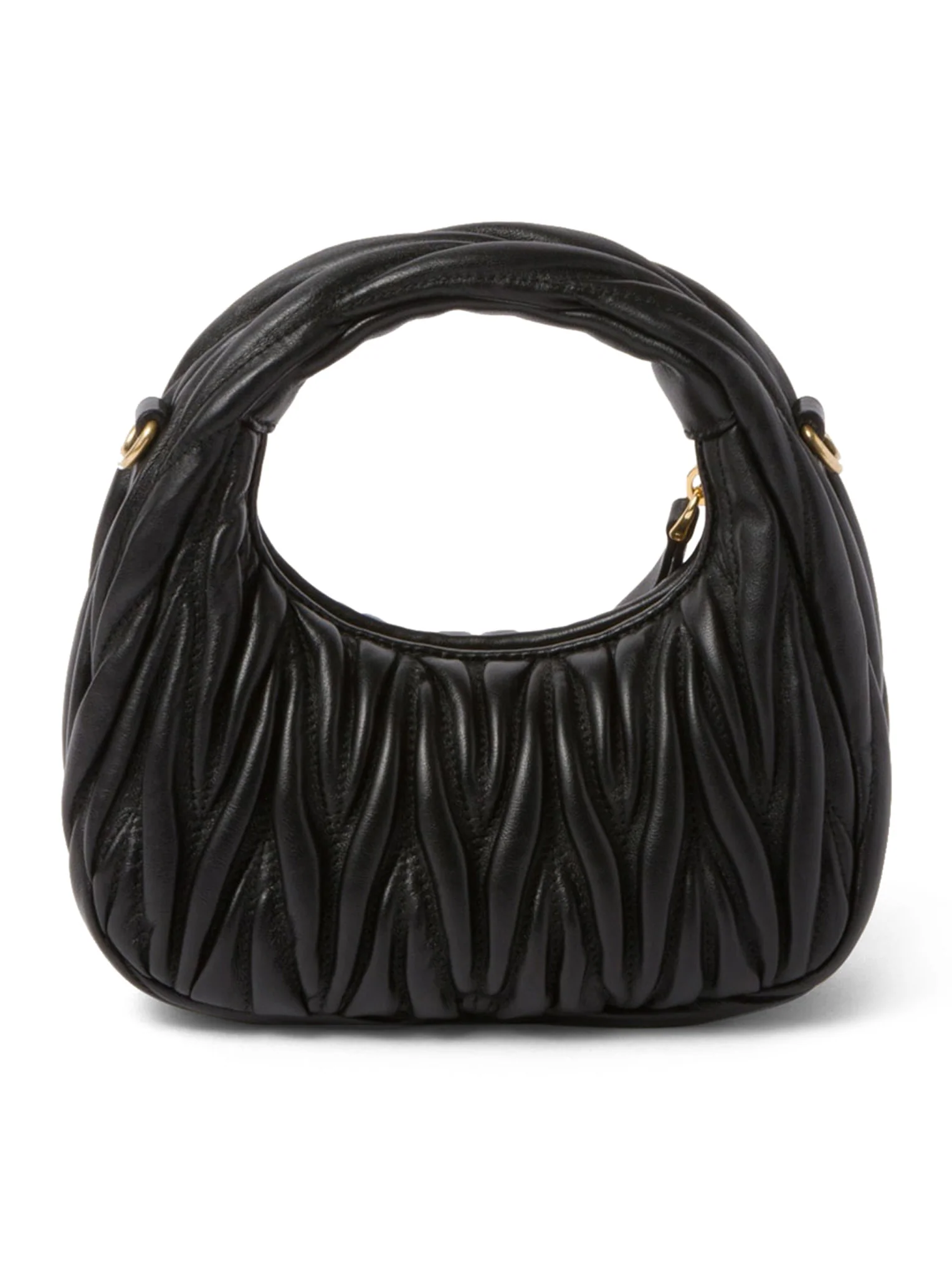 MINI HOBO WANDER BAG IN NAPPA MATELASSĂ - Image 4