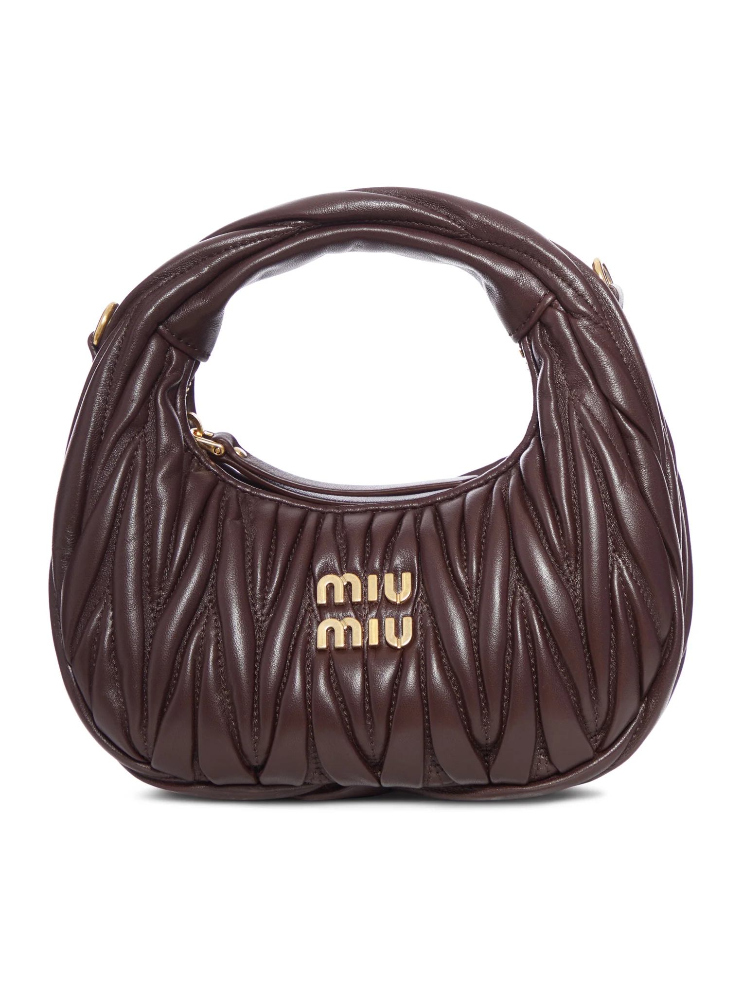 MINI HOBO WANDER BAG IN NAPPA MATELASSÈ