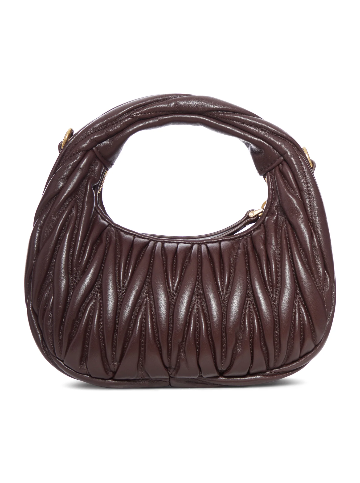 MINI HOBO WANDER BAG IN NAPPA MATELASSÈ - Image 3