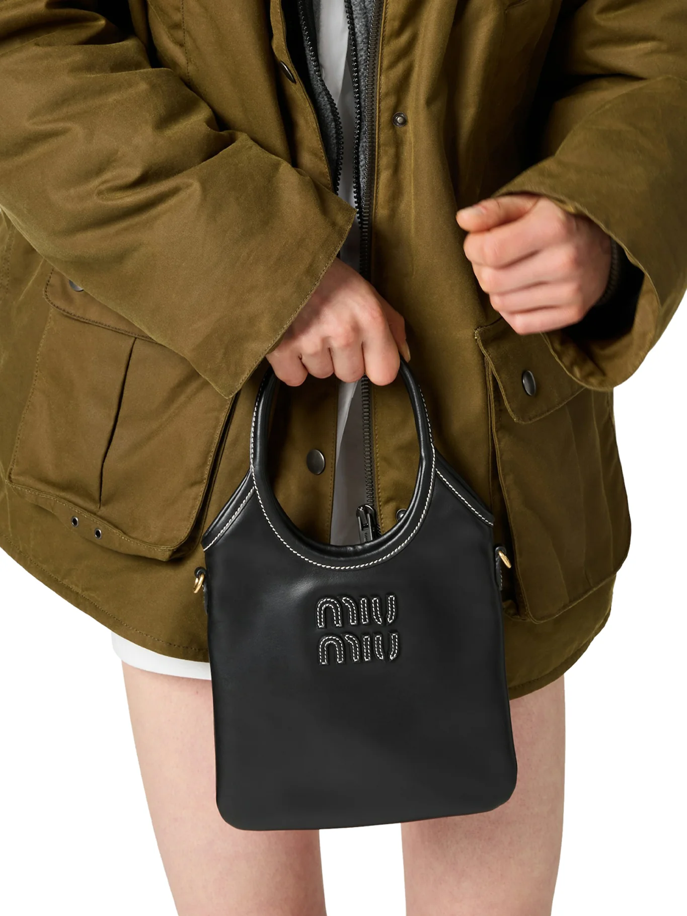 IVY LEATHER HANDBAG - Image 3