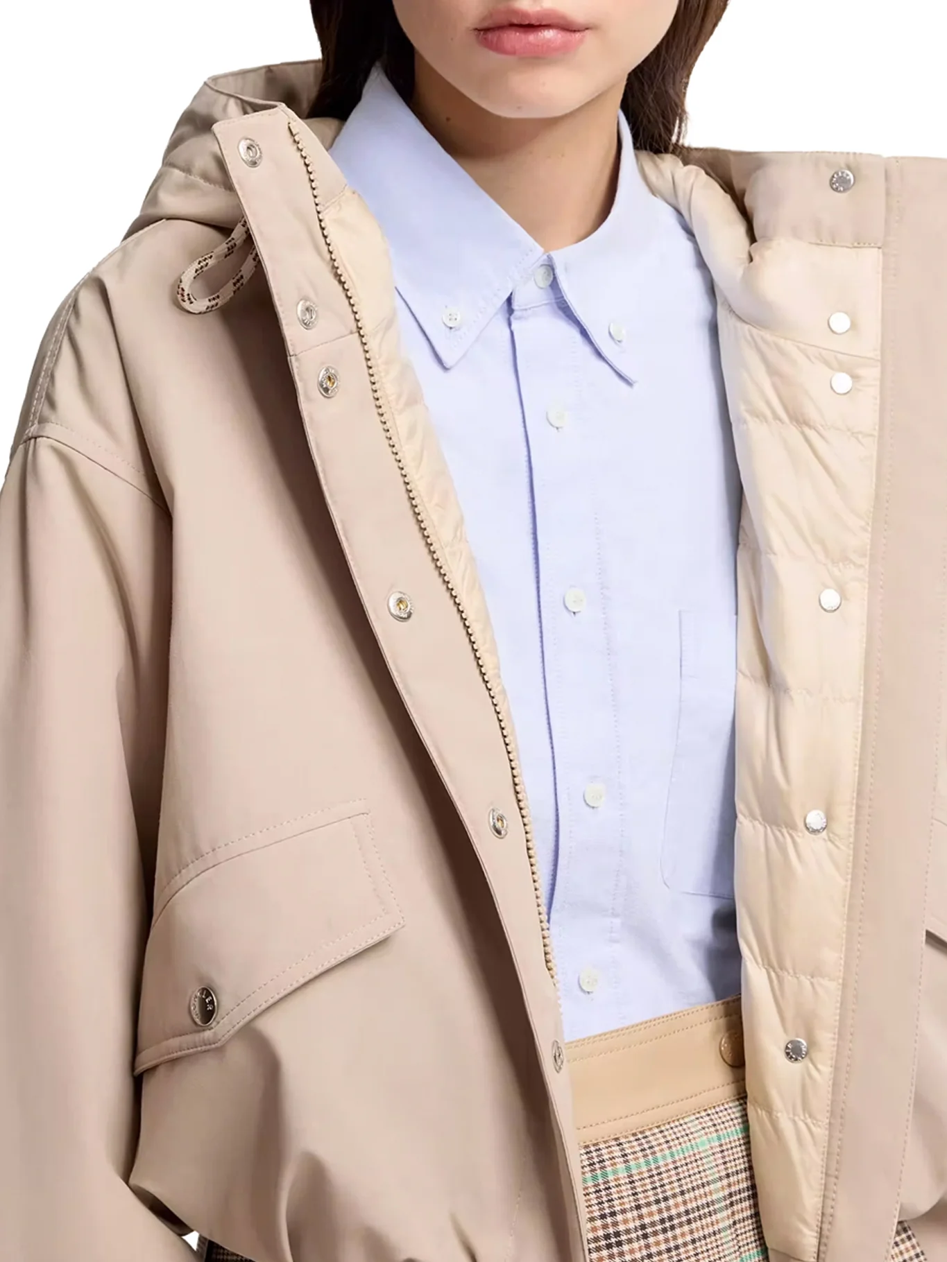 EUCALYPTUS SHORT DOWN JACKET WITH HOOD - Image 6
