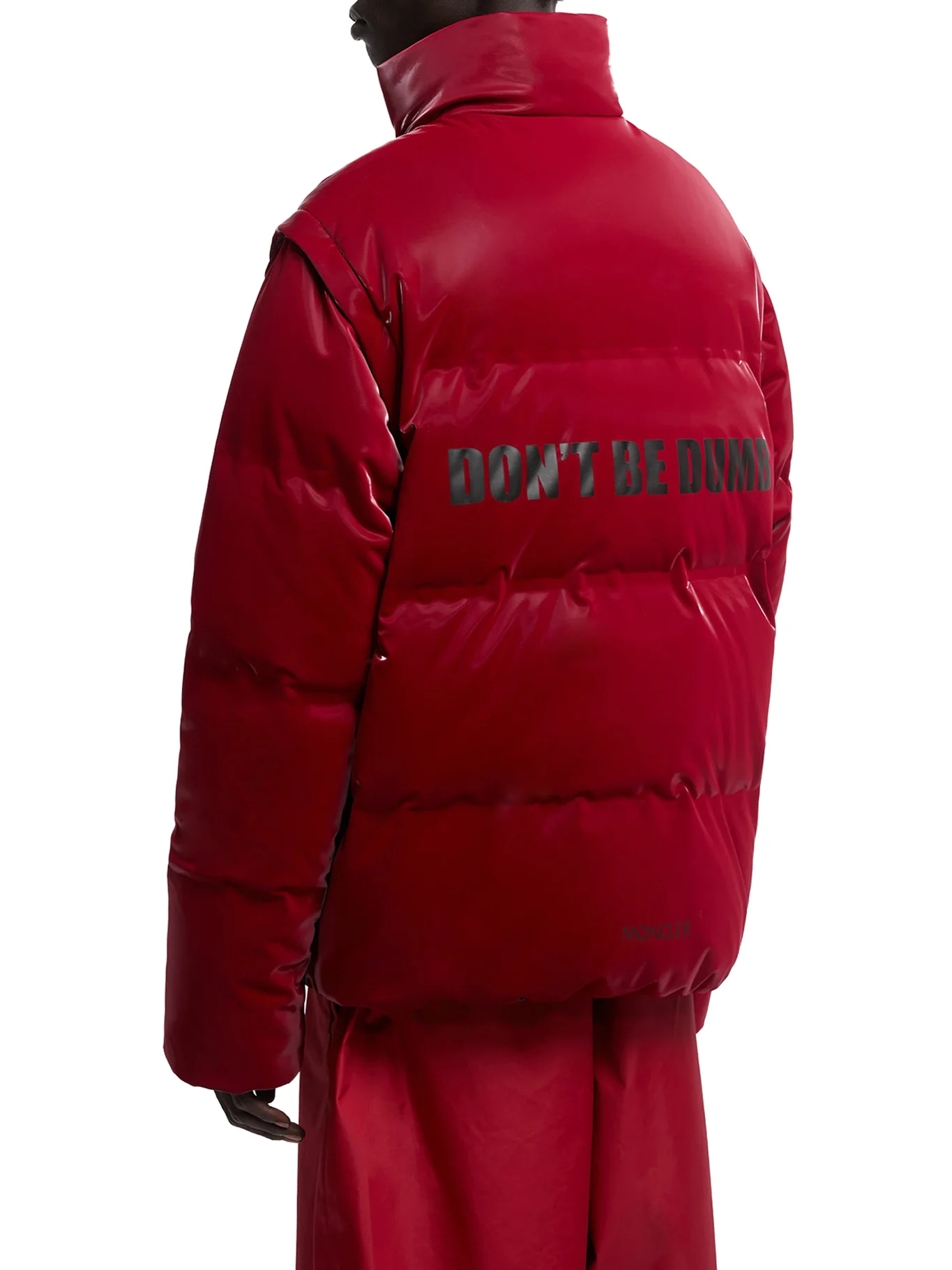MONCLER X A$AP ROCKY THROTTLE REVERSIBLE 2-IN-1 DOWN JACKET - Image 4