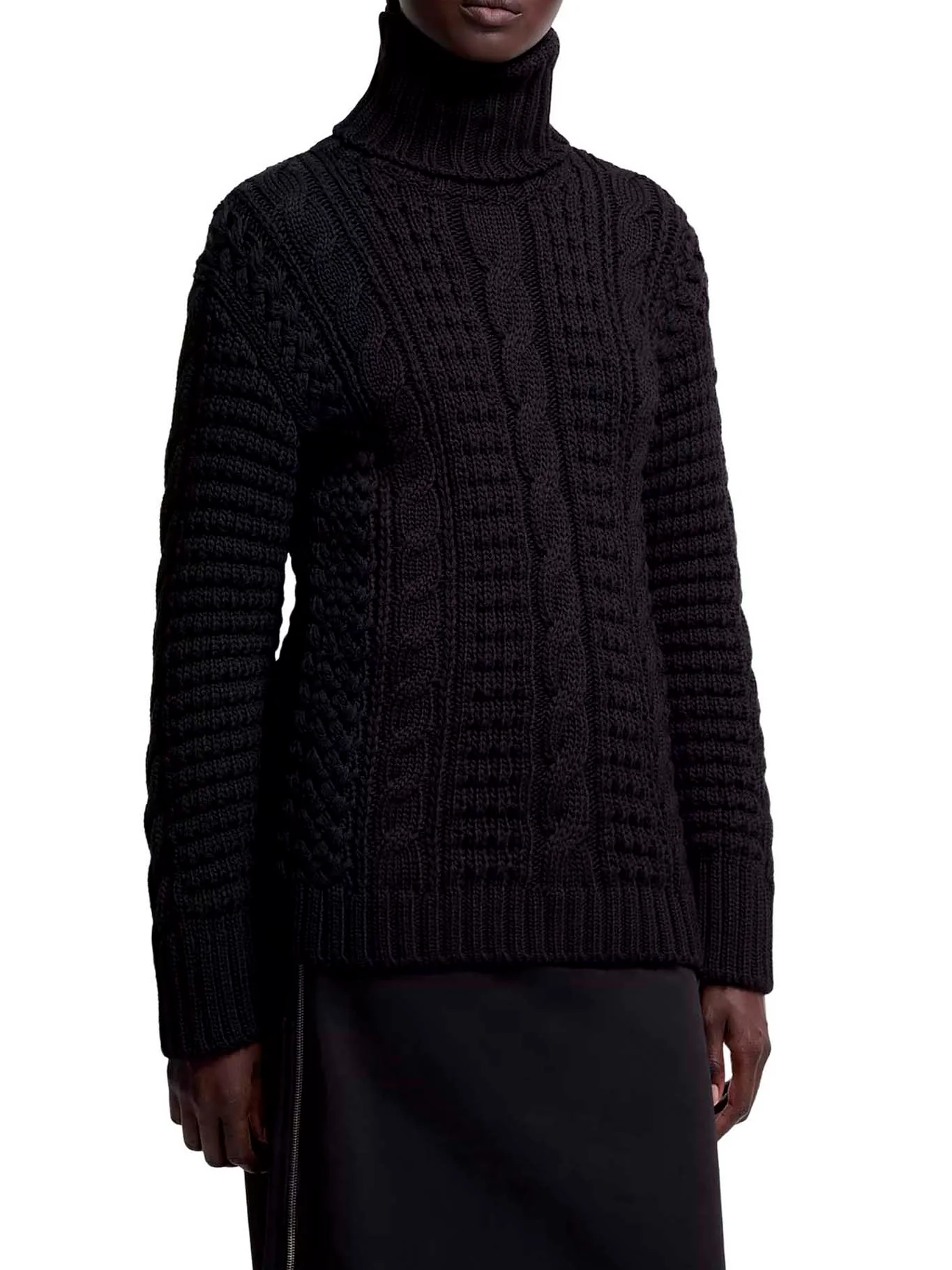 MONCLER X EE72 EDWARD ENNINFUL WOOL TURTLENECK SWEATER - Image 3