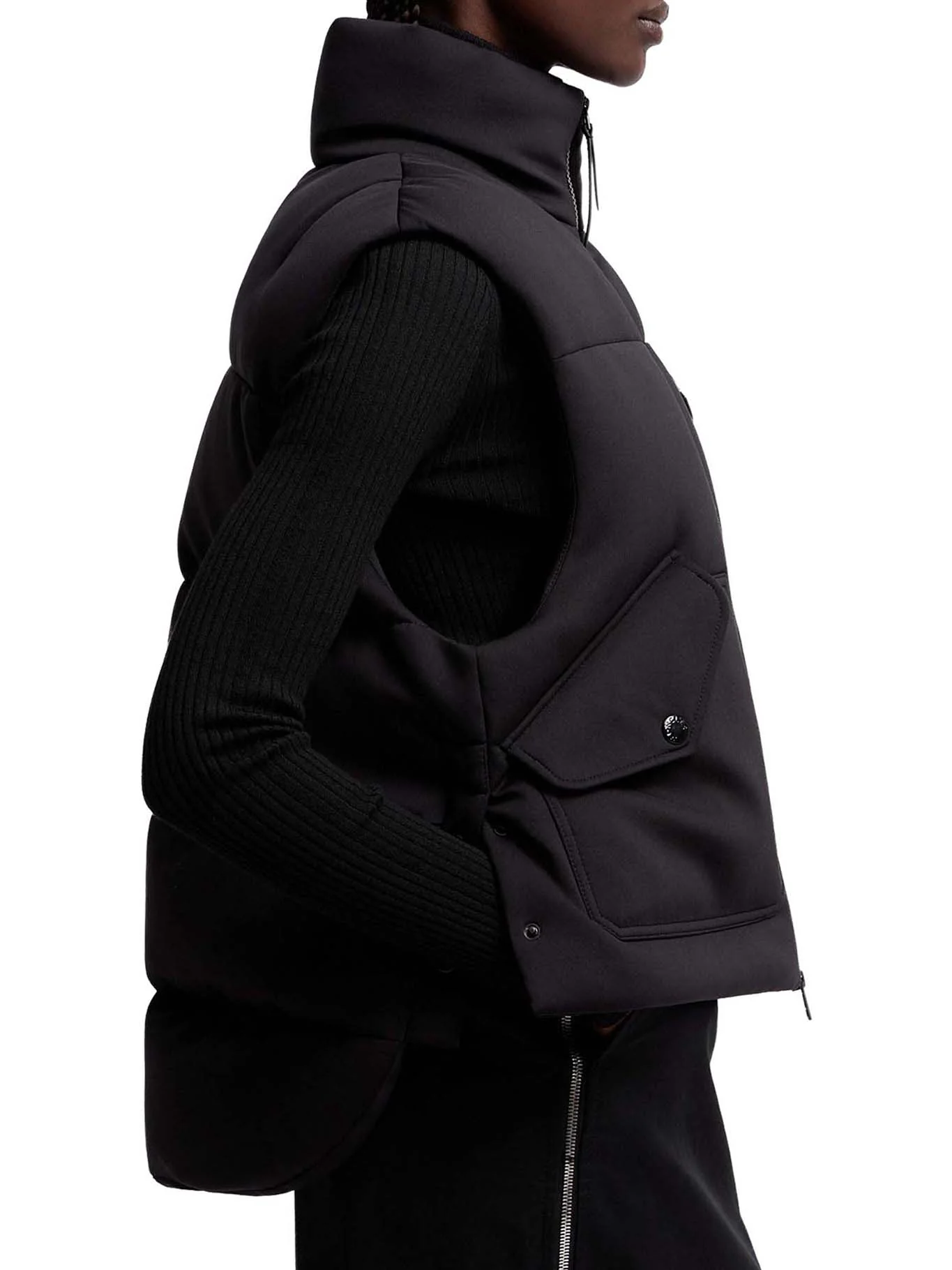 MONCLER X EE72 OTIS DOWN PADDED VEST BY EDWARD ENNINFUL - Image 5